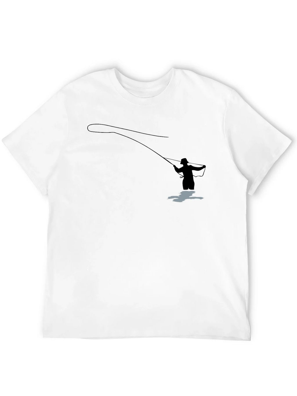 Fly Fishing T-Shirt - Fisherman Silhouette Graphic Tee product image 11