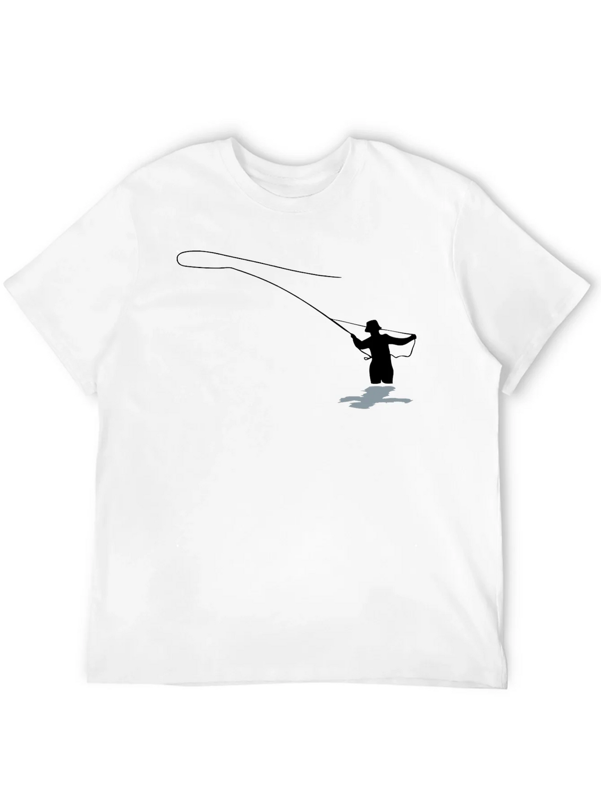 Fly Fishing T-Shirt - Fisherman Silhouette Graphic Tee product image 11