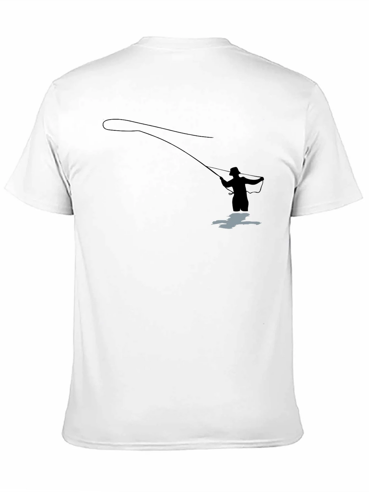 Fly Fishing T-Shirt - Fisherman Silhouette Graphic Tee product image 10