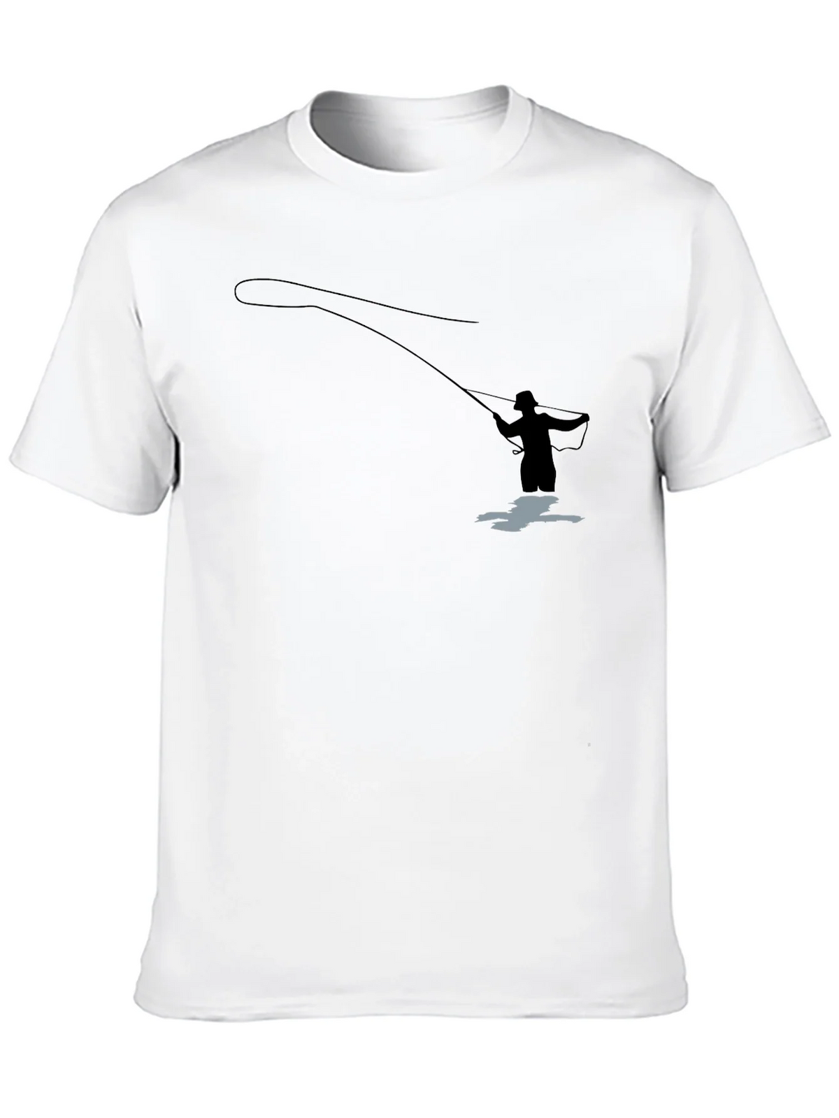 Fly Fishing T-Shirt - Fisherman Silhouette Graphic Tee product image 9
