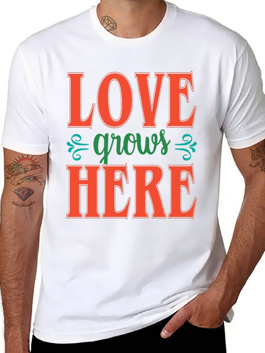 Love Grows Here Graphic Tee product image 7