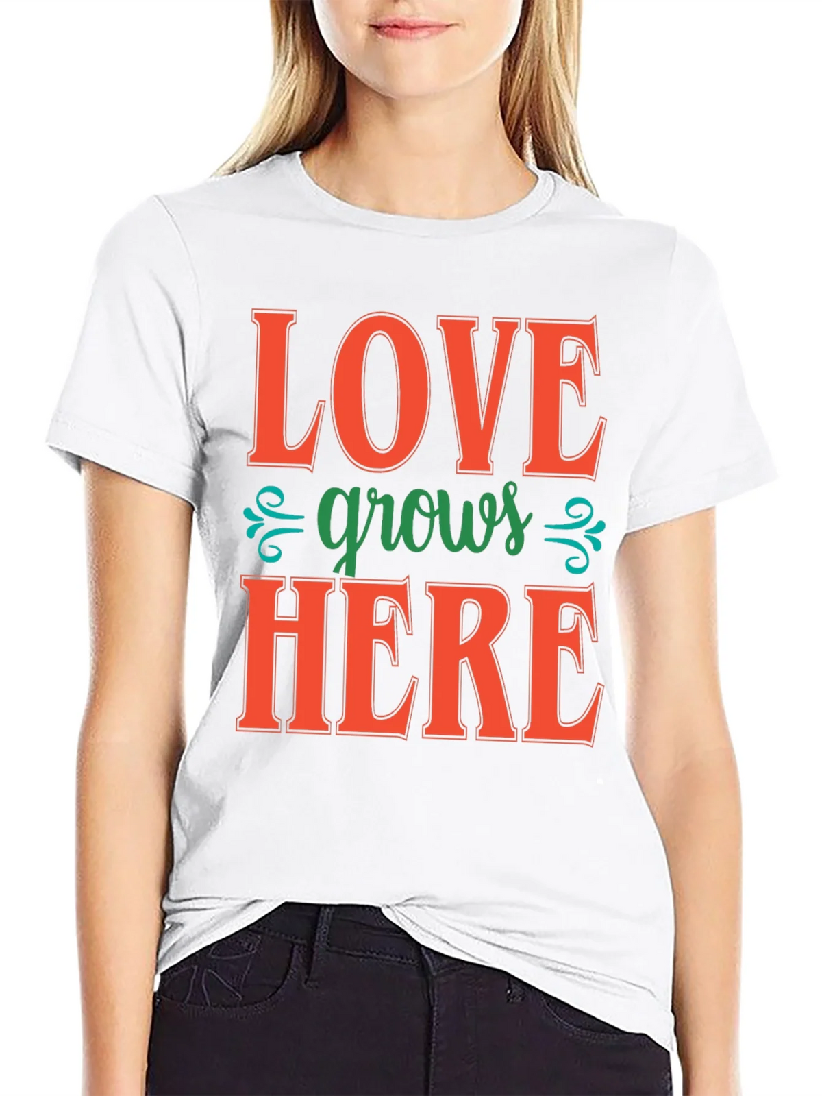 Love Grows Here Graphic Tee product image 8