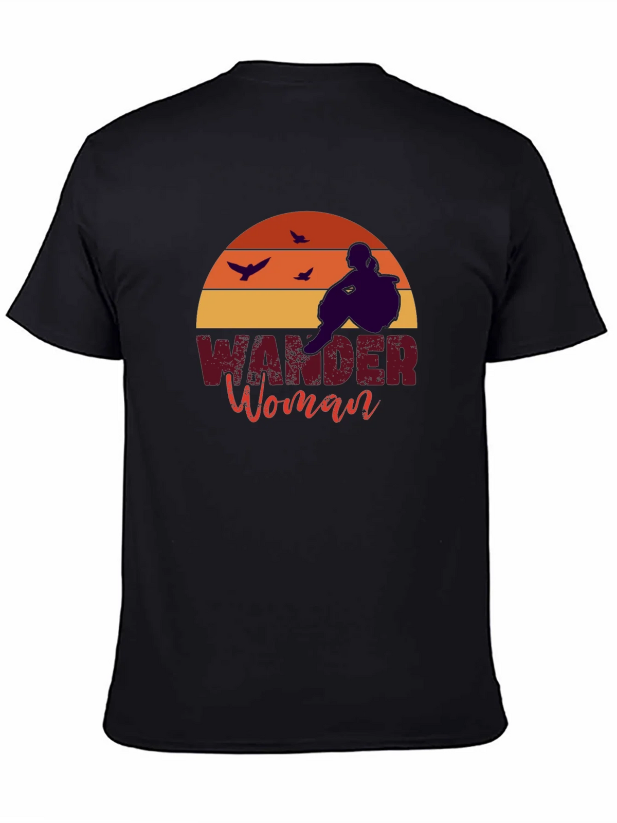 Wander Woman Black T-Shirt: Adventure Seeker Tee product image 4