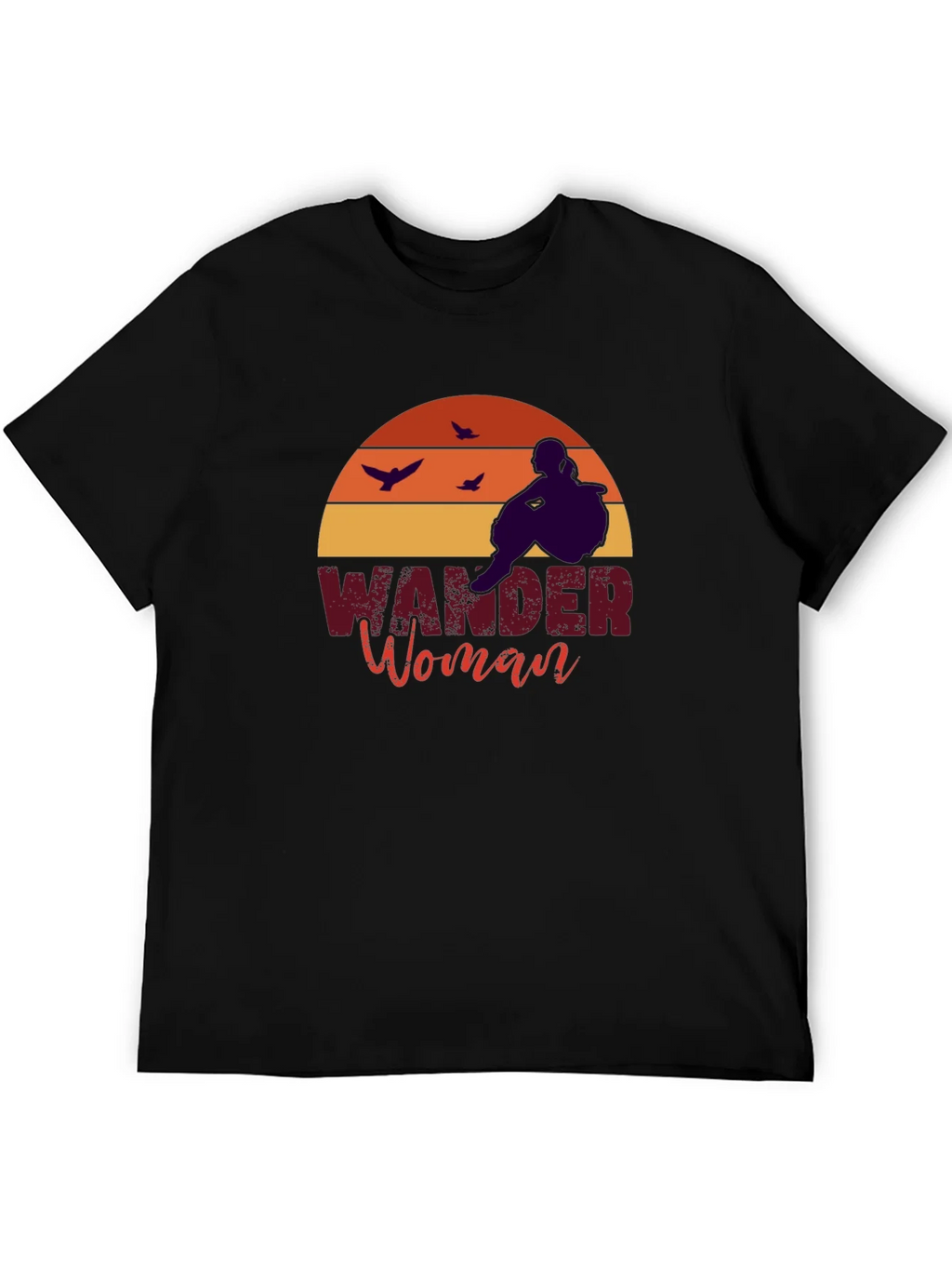Wander Woman Black T-Shirt: Adventure Seeker Tee product image 5