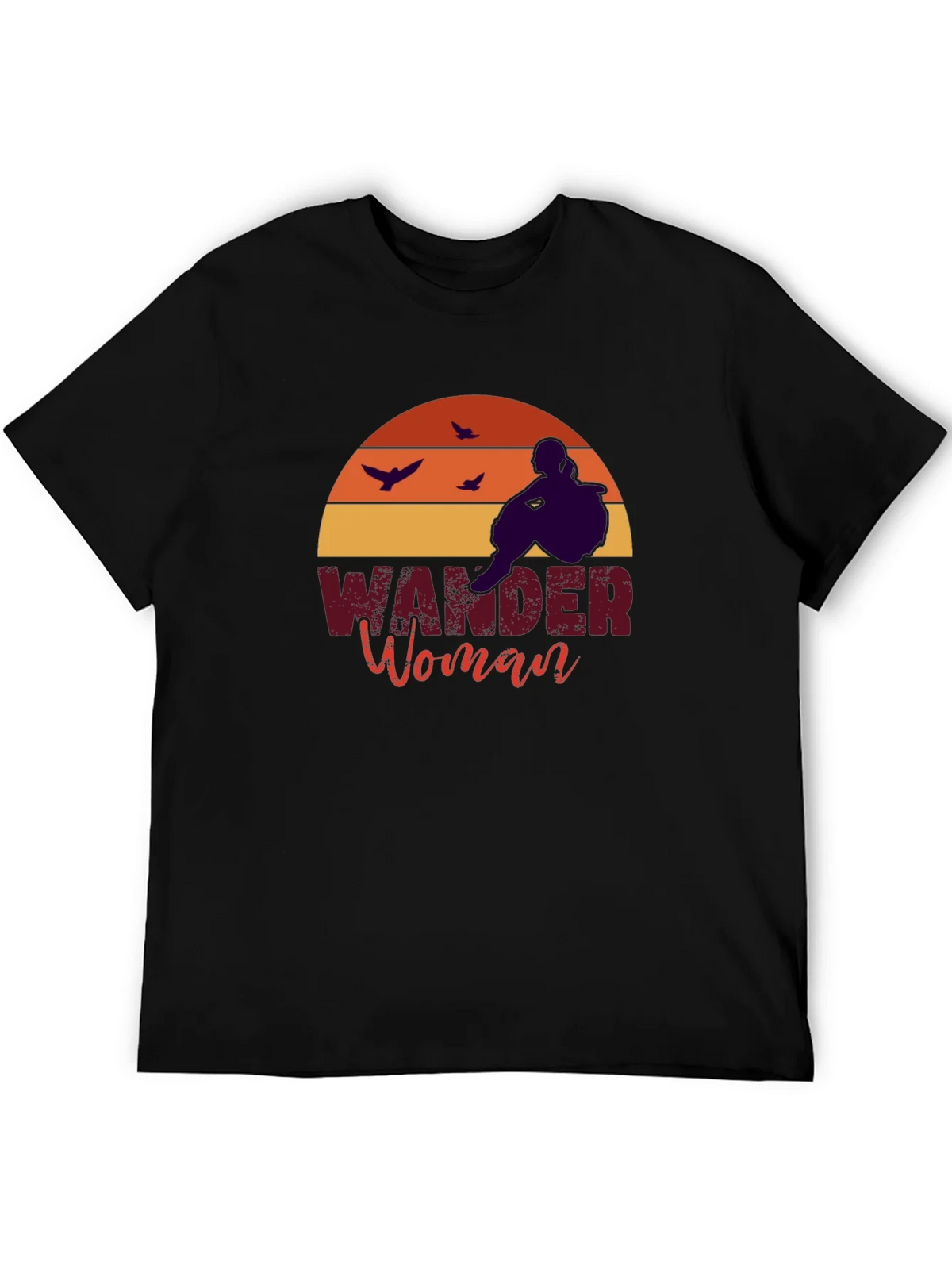 Wander Woman Black T-Shirt: Adventure Seeker Tee product image 5