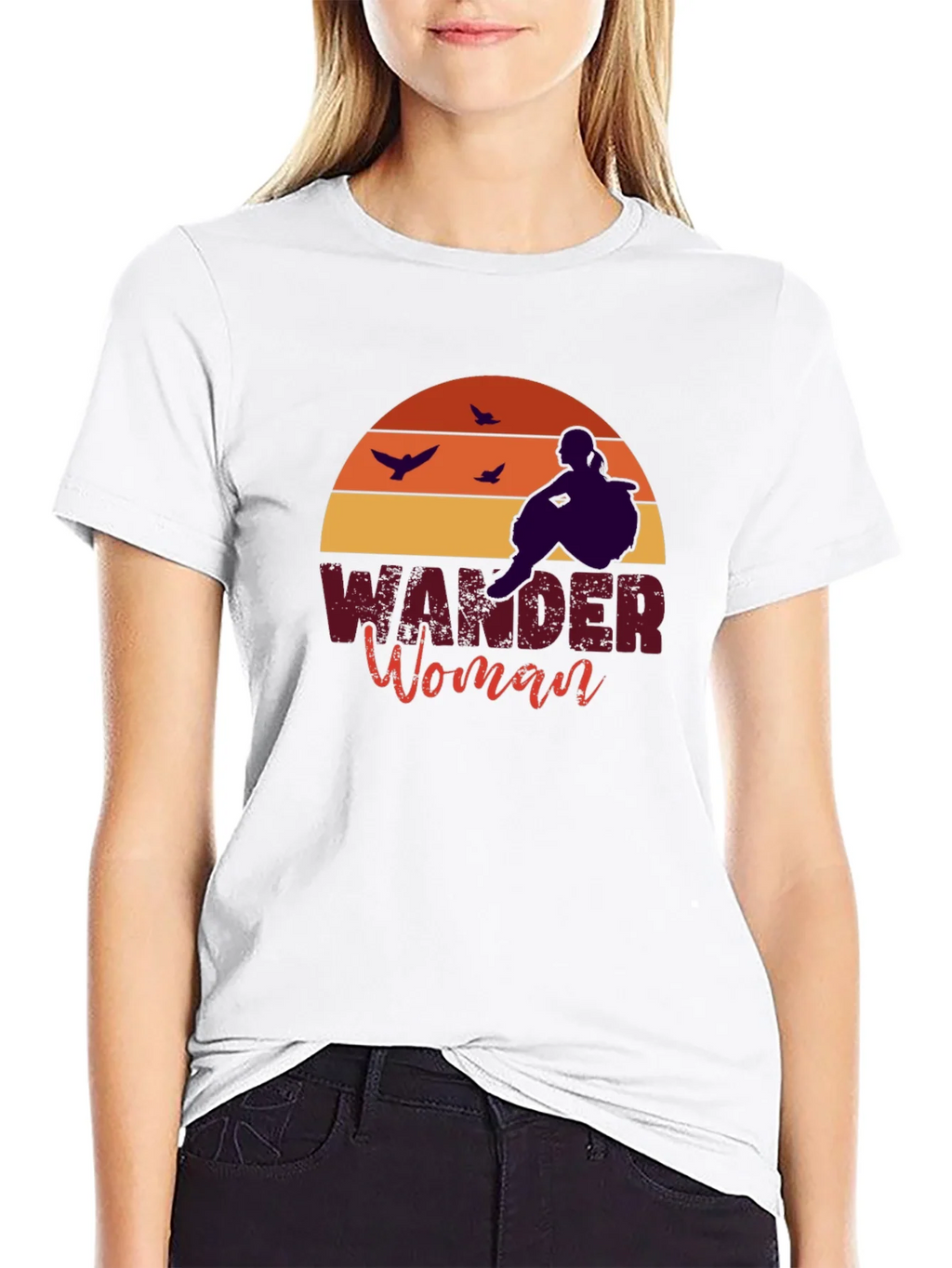 Wander Woman Black T-Shirt: Adventure Seeker Tee product image 8