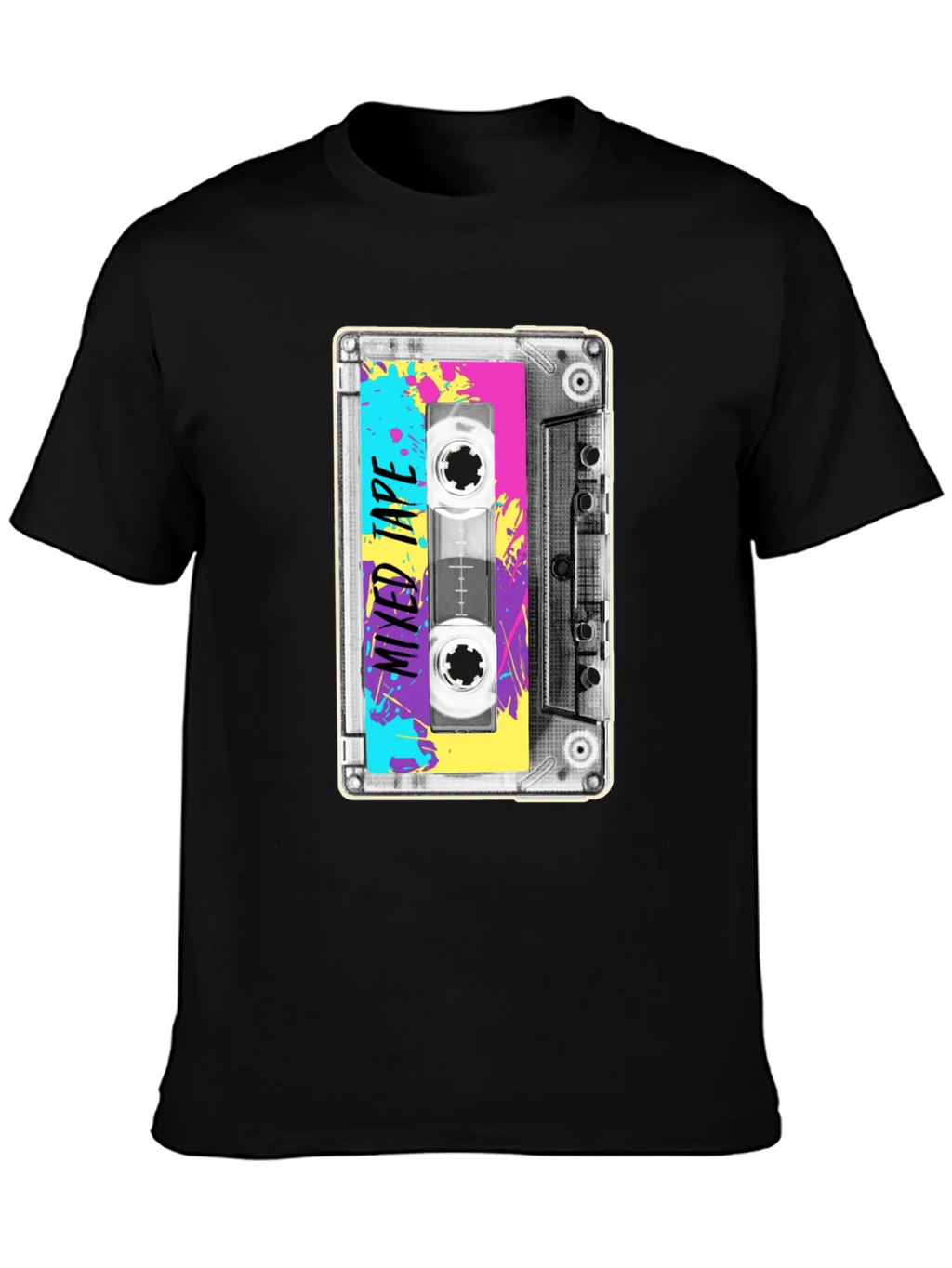 Retro Mixtape T-Shirt - 80s Cassette Graphic Tee product image 2