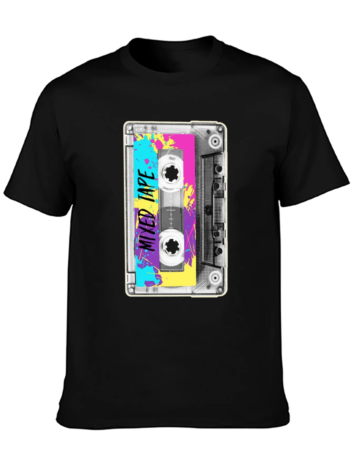 Retro Mixtape T-Shirt - 80s Cassette Graphic Tee product image 2