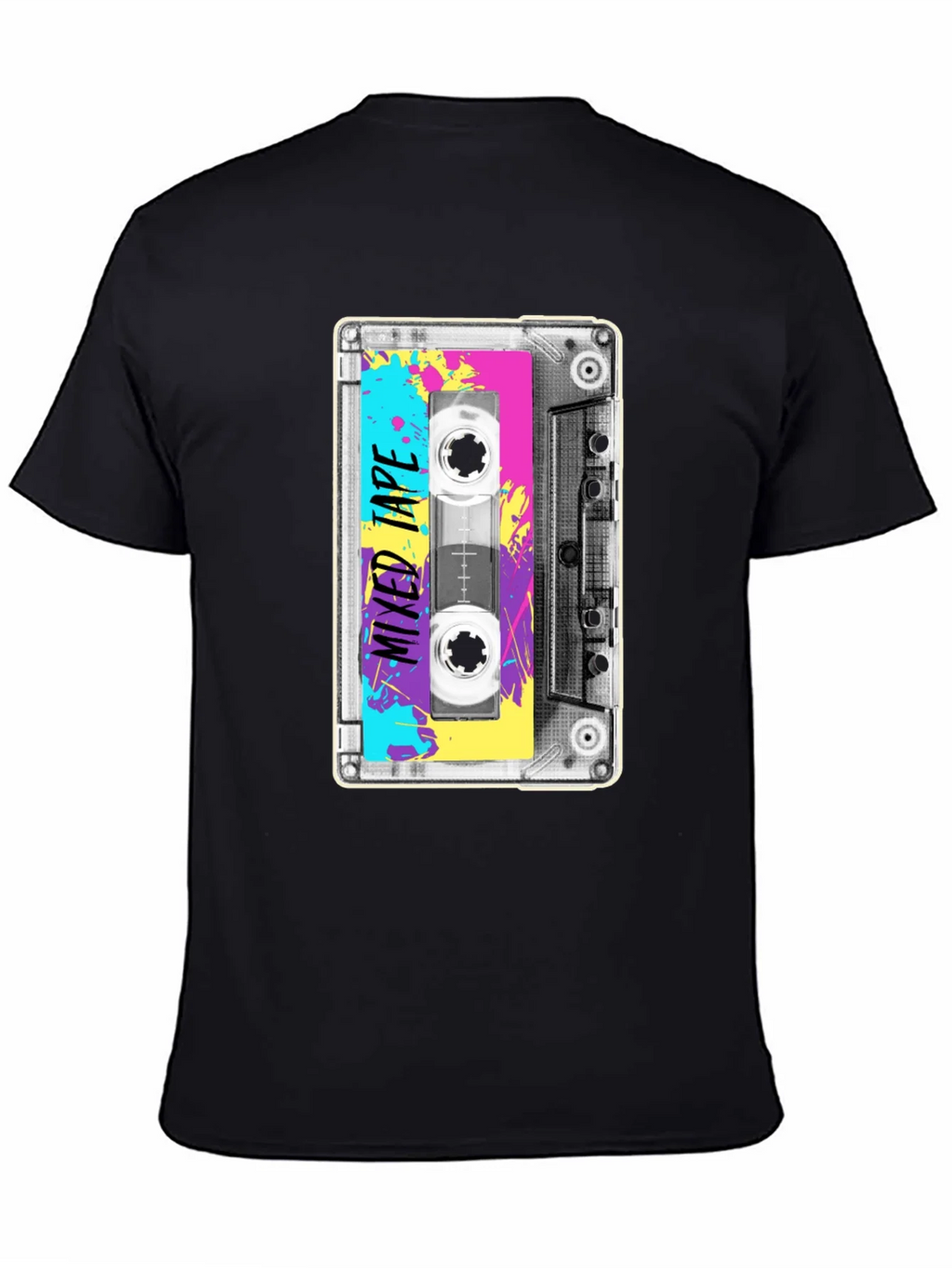 Retro Mixtape T-Shirt - 80s Cassette Graphic Tee product image 3