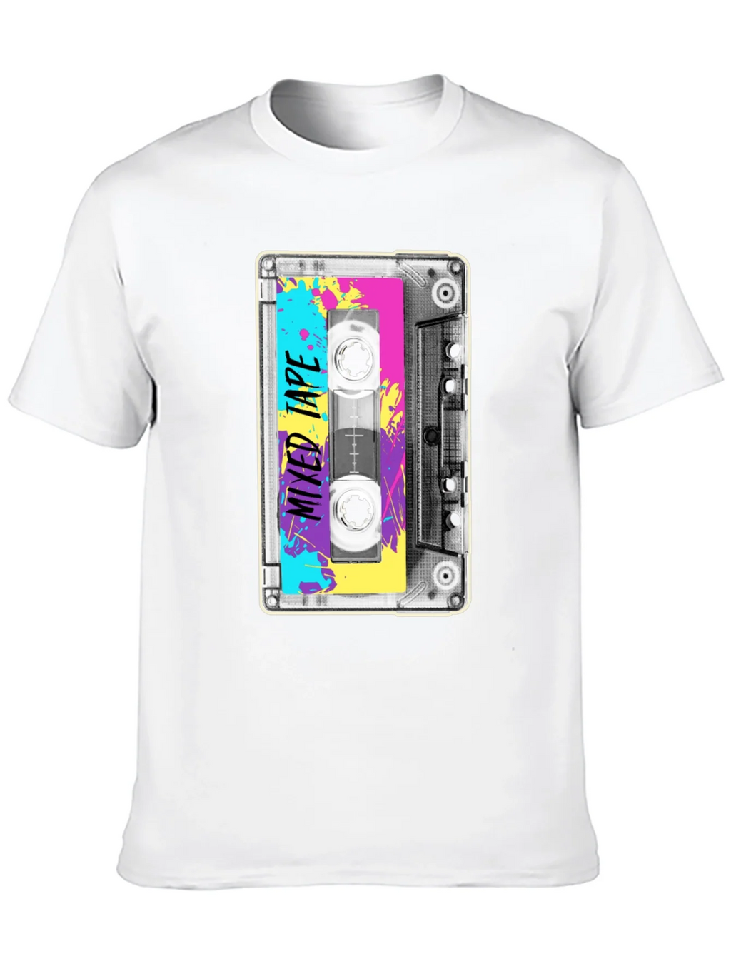 Retro Mixtape T-Shirt - 80s Cassette Graphic Tee product image 7
