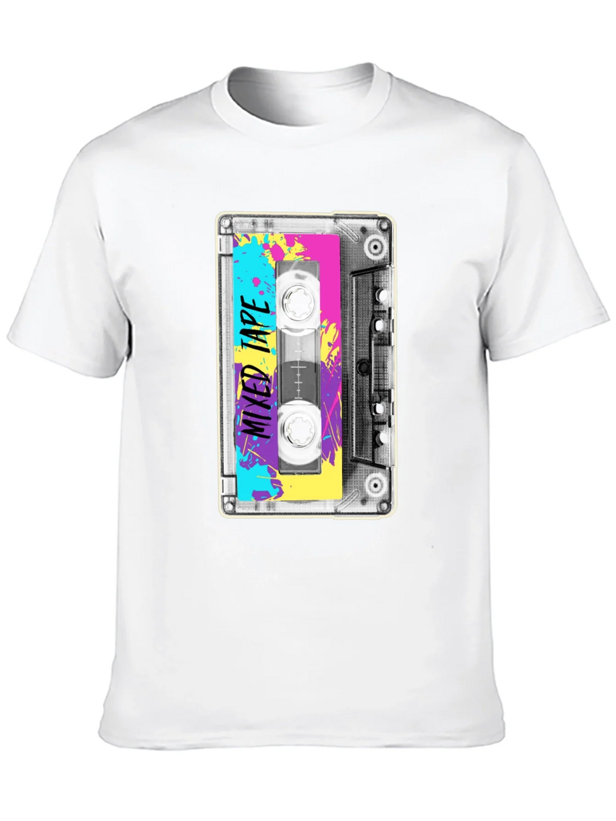 Retro Mixtape T-Shirt - 80s Cassette Graphic Tee product image 7