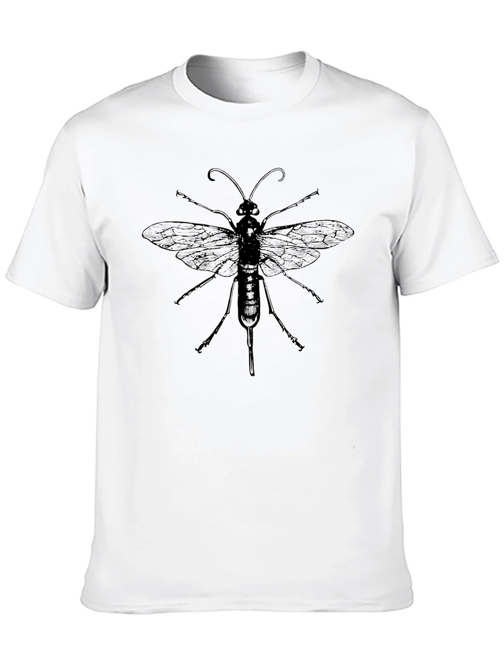 Wasp Graphic Print Crew Neck T-Shirt product image 9