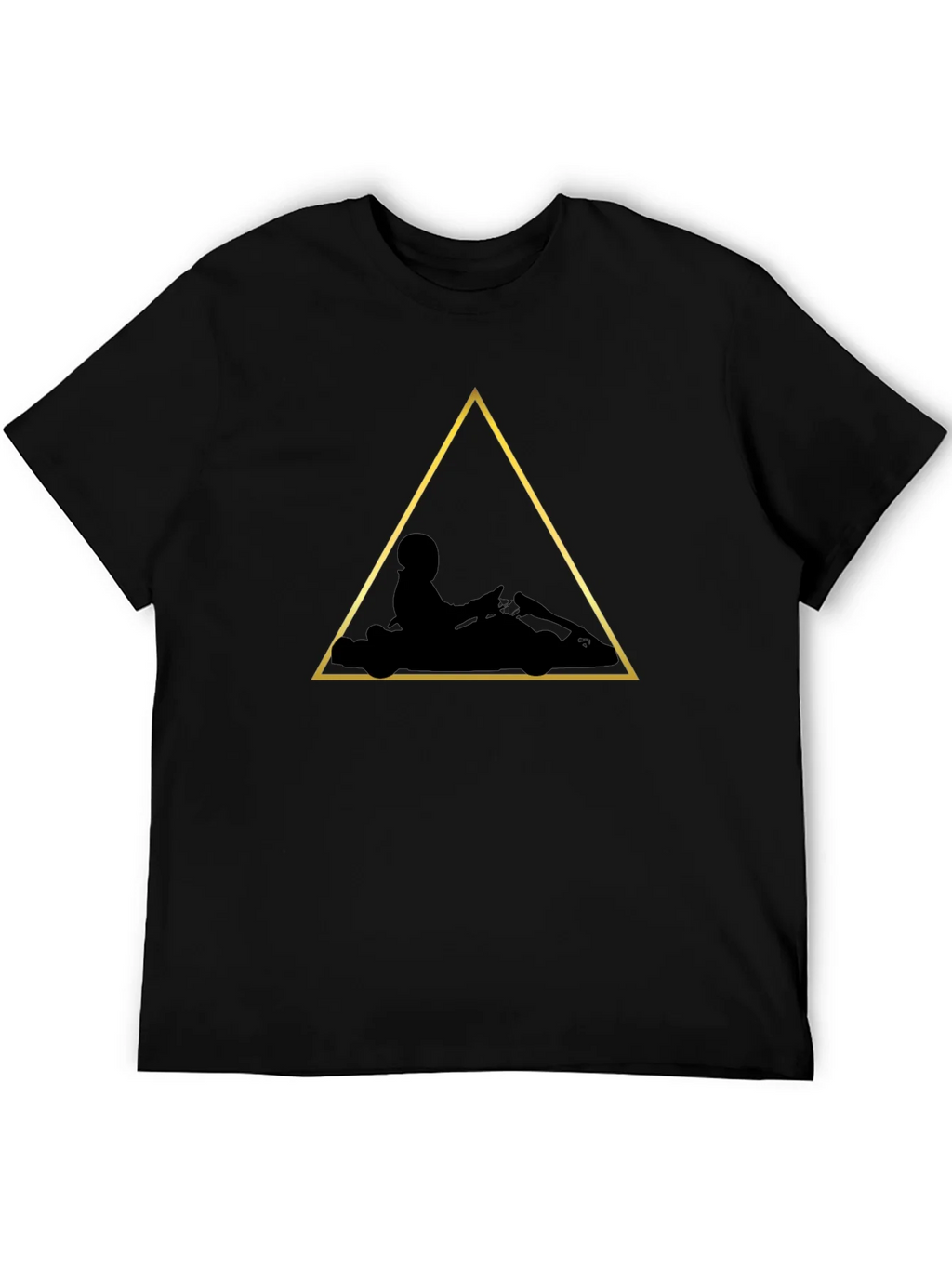 Go-Kart Graphic Tee - Black Karting T-Shirt product image 5