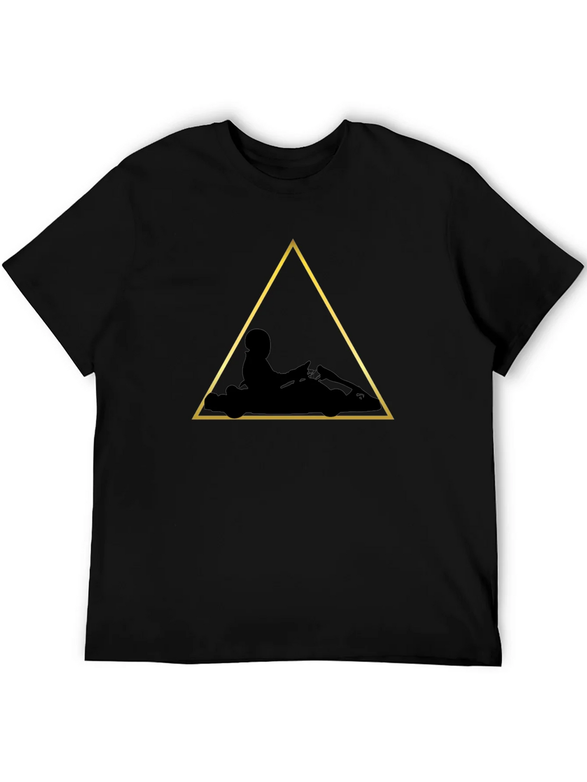 Go-Kart Graphic Tee - Black Karting T-Shirt product image 5