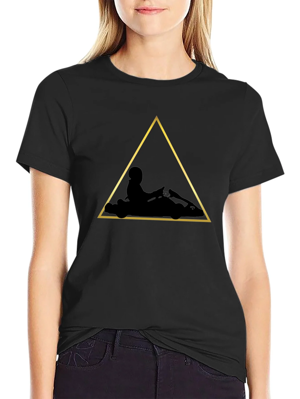 Go-Kart Graphic Tee - Black Karting T-Shirt product image 2
