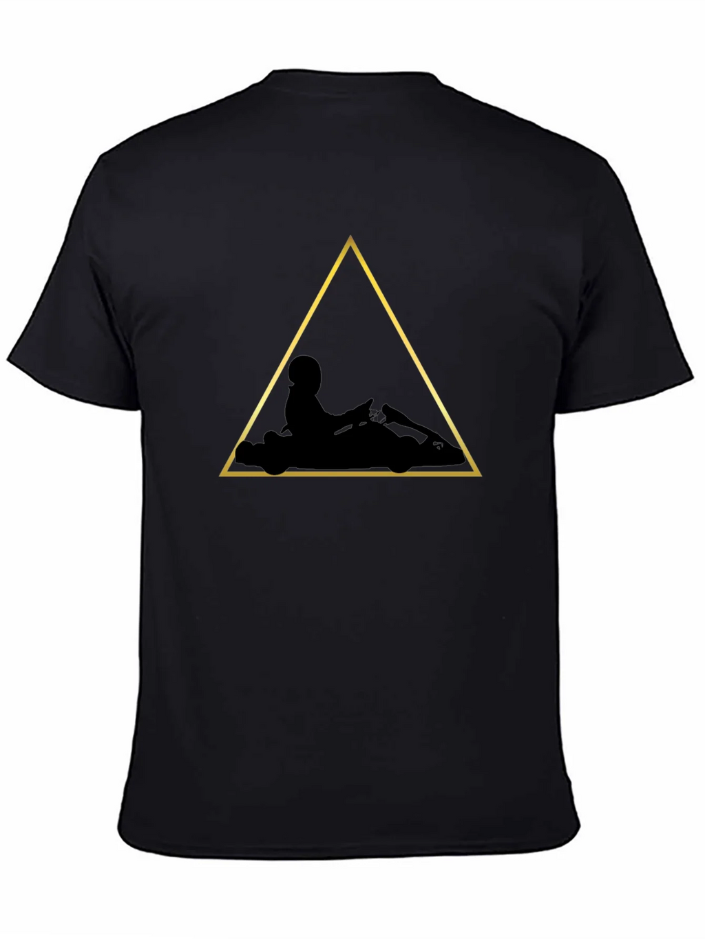 Go-Kart Graphic Tee - Black Karting T-Shirt product image 4