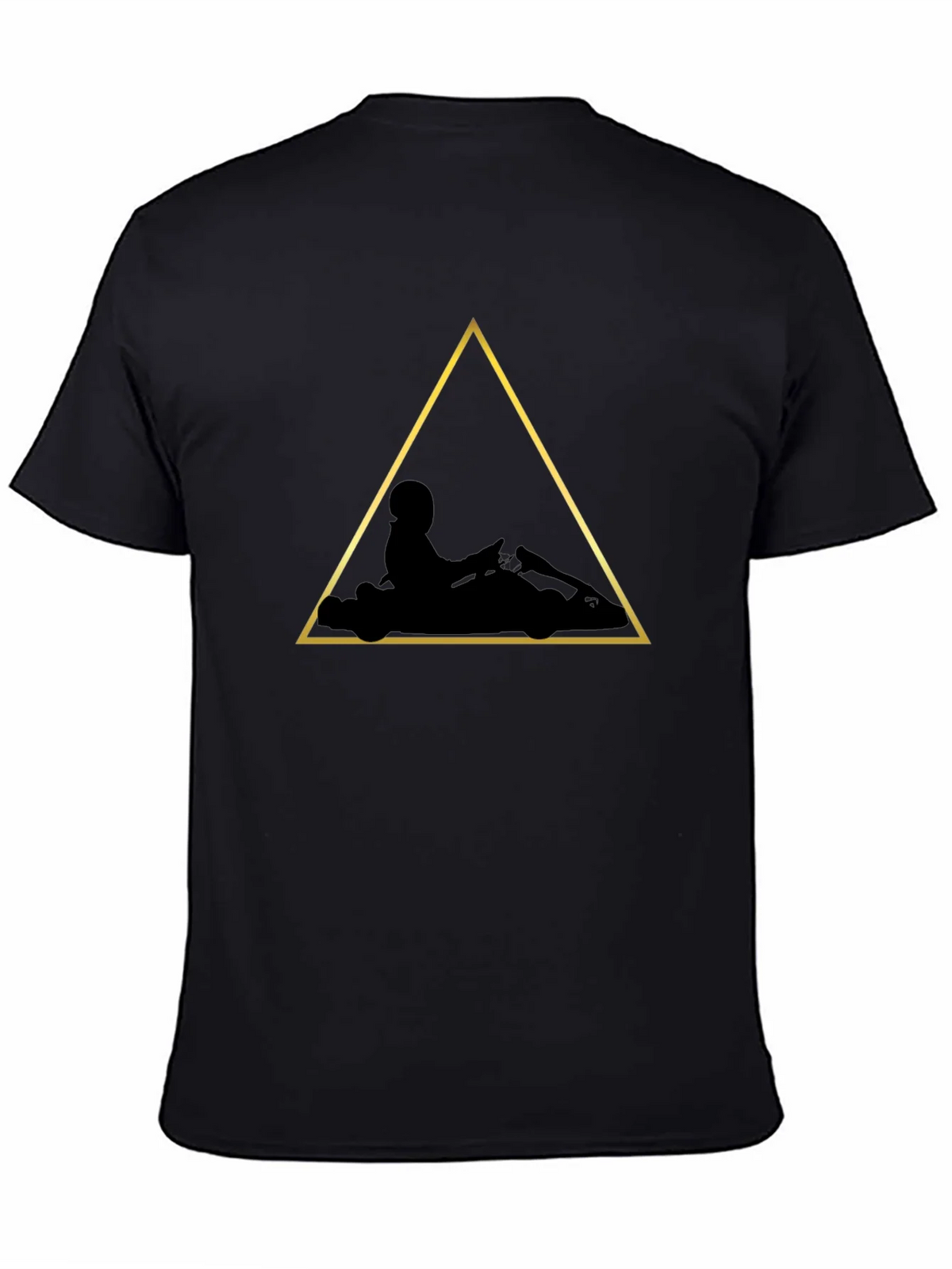 Go-Kart Graphic Tee - Black Karting T-Shirt product image 4