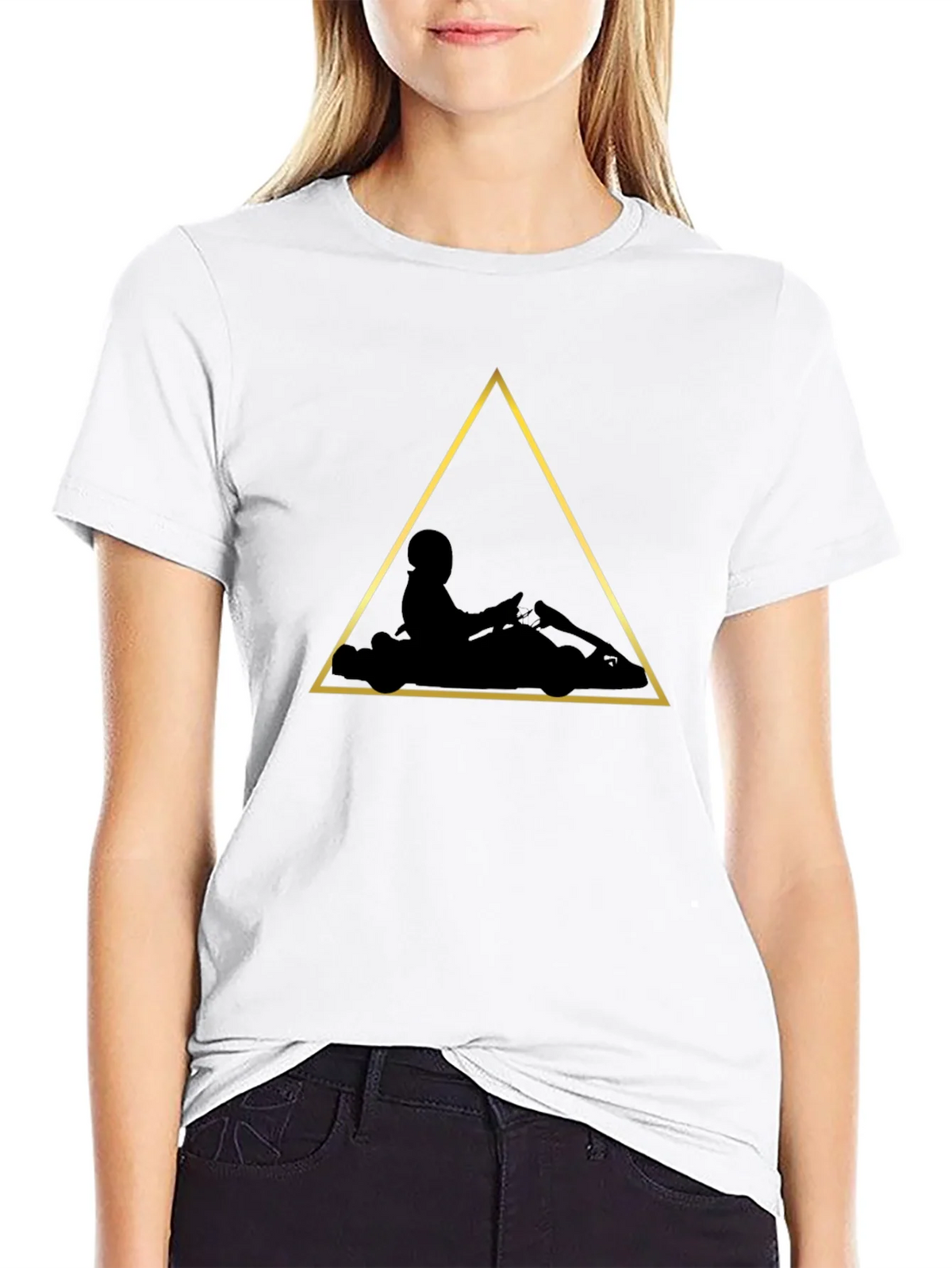 Go-Kart Graphic Tee - Black Karting T-Shirt product image 8