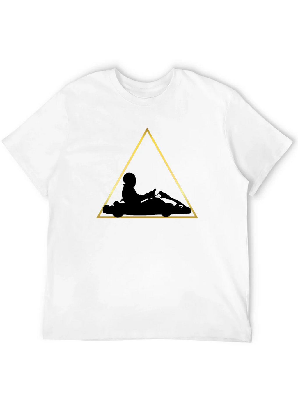 Go-Kart Graphic Tee - Black Karting T-Shirt product image 11
