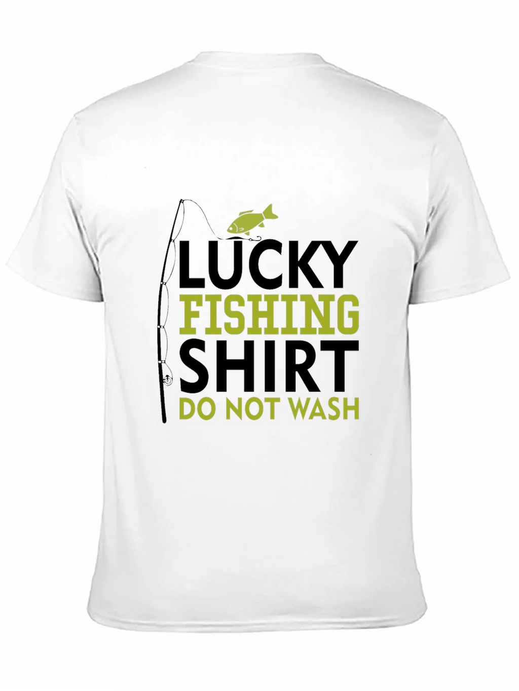 Lucky Fishing Shirt - Mens Black Graphic Tee product image 10