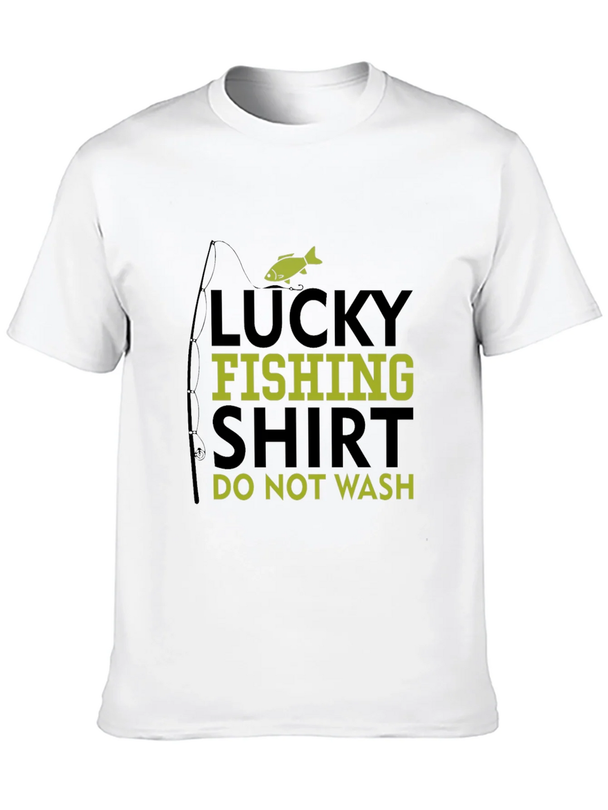 Lucky Fishing Shirt - Mens Black Graphic Tee product image 9