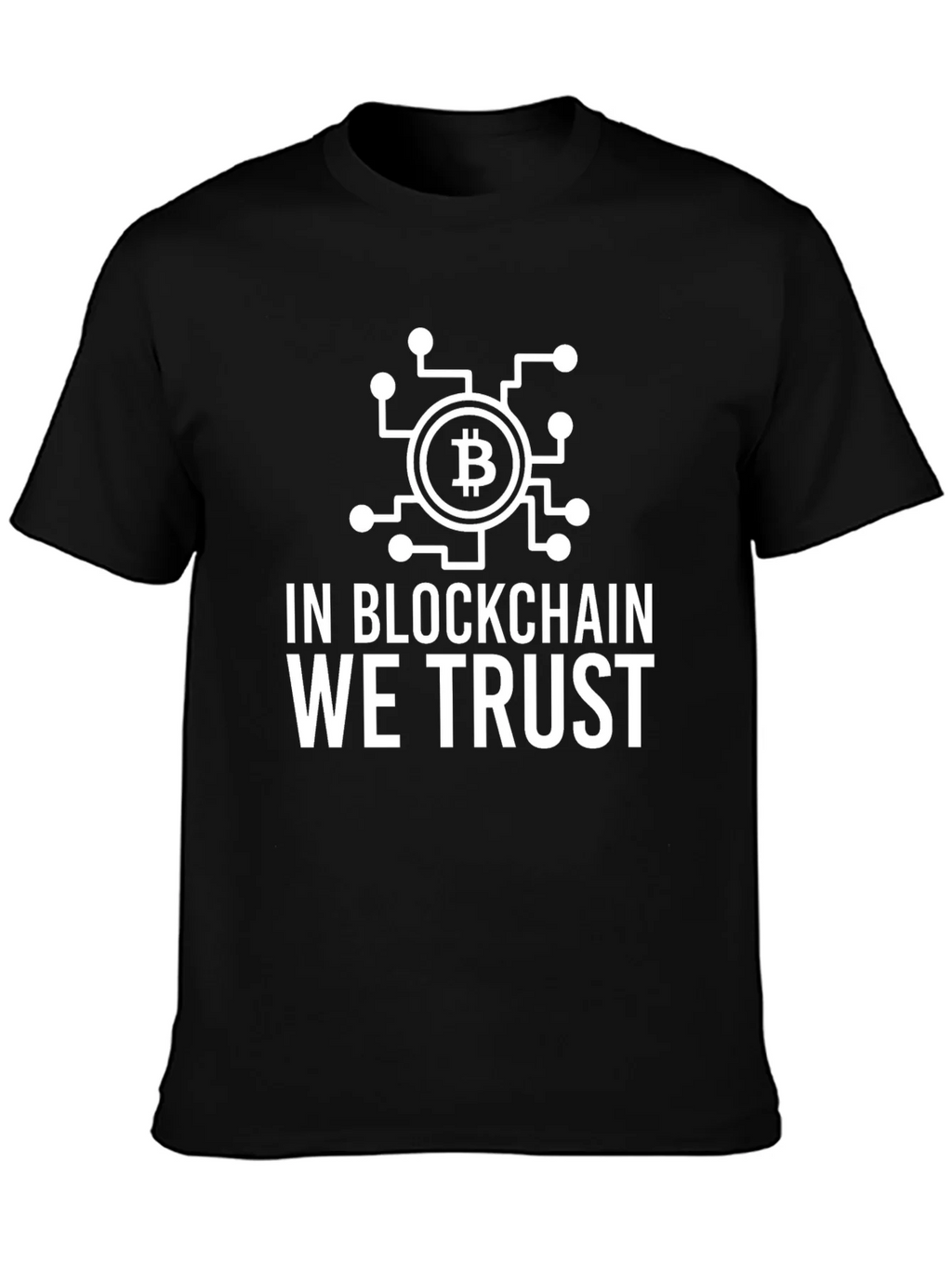 Bitcoin Blockchain Trust Graphic Tee - Crypto T-Shirt product image 3