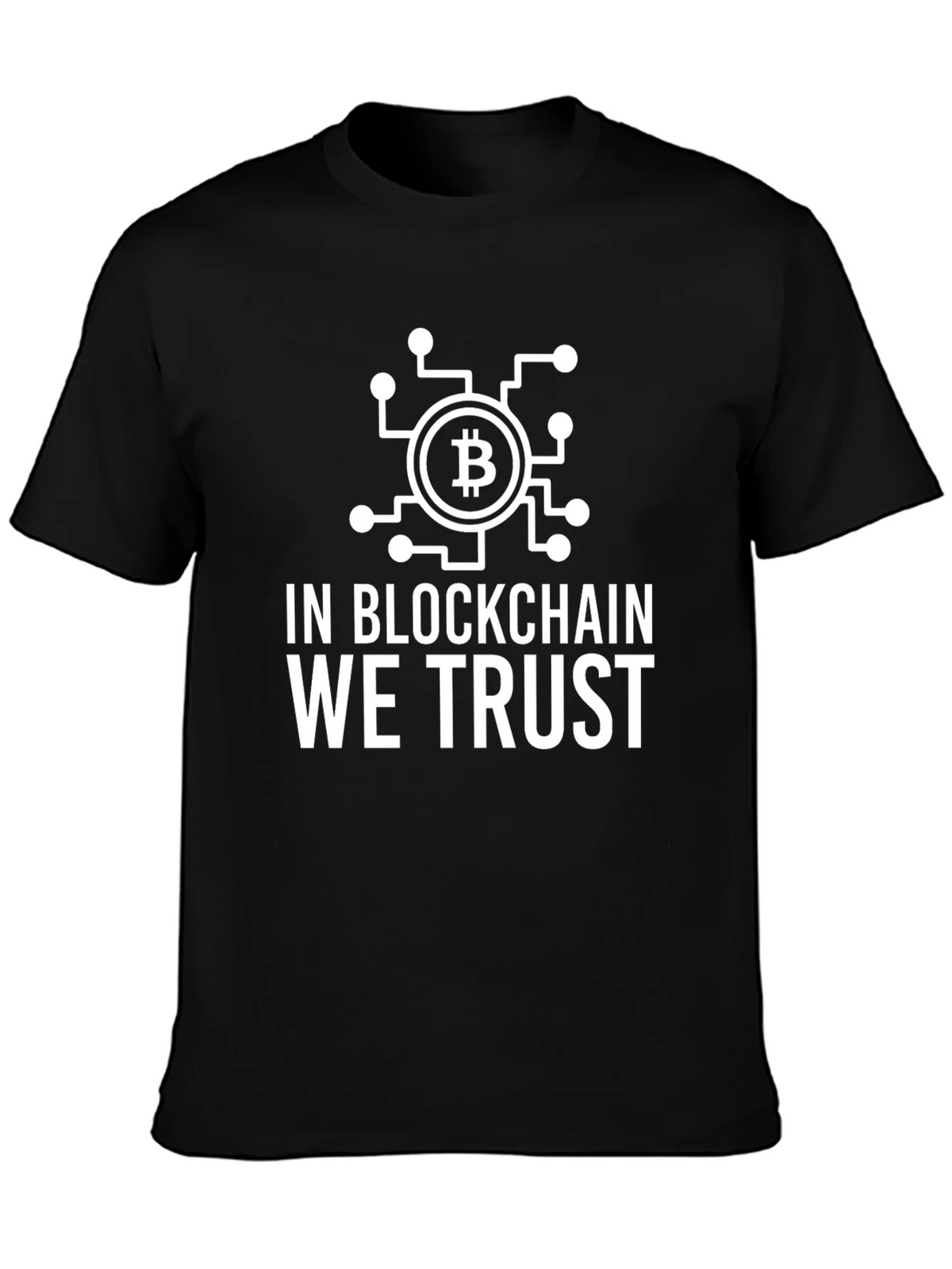 Bitcoin Blockchain Trust Graphic Tee - Crypto T-Shirt product image 3