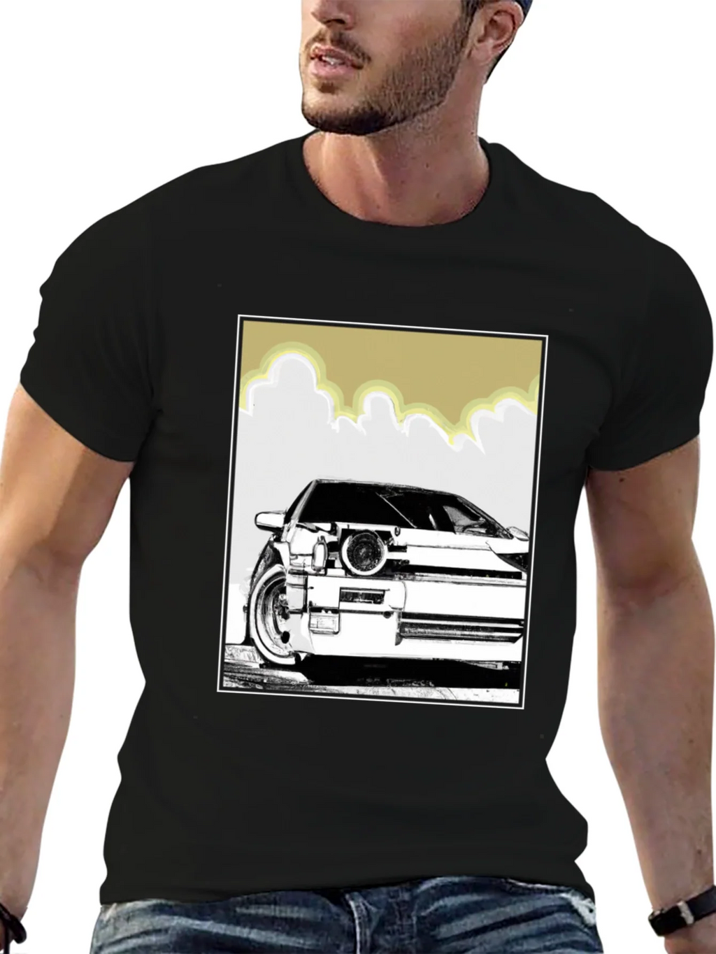 Retro Car Graphic Tee - Drift Style product image 4