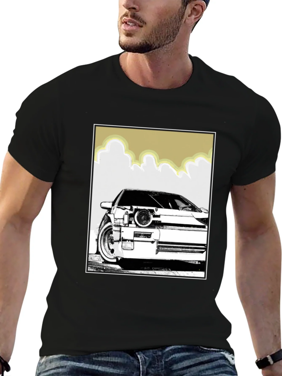 Retro Car Graphic Tee - Drift Style product image 4