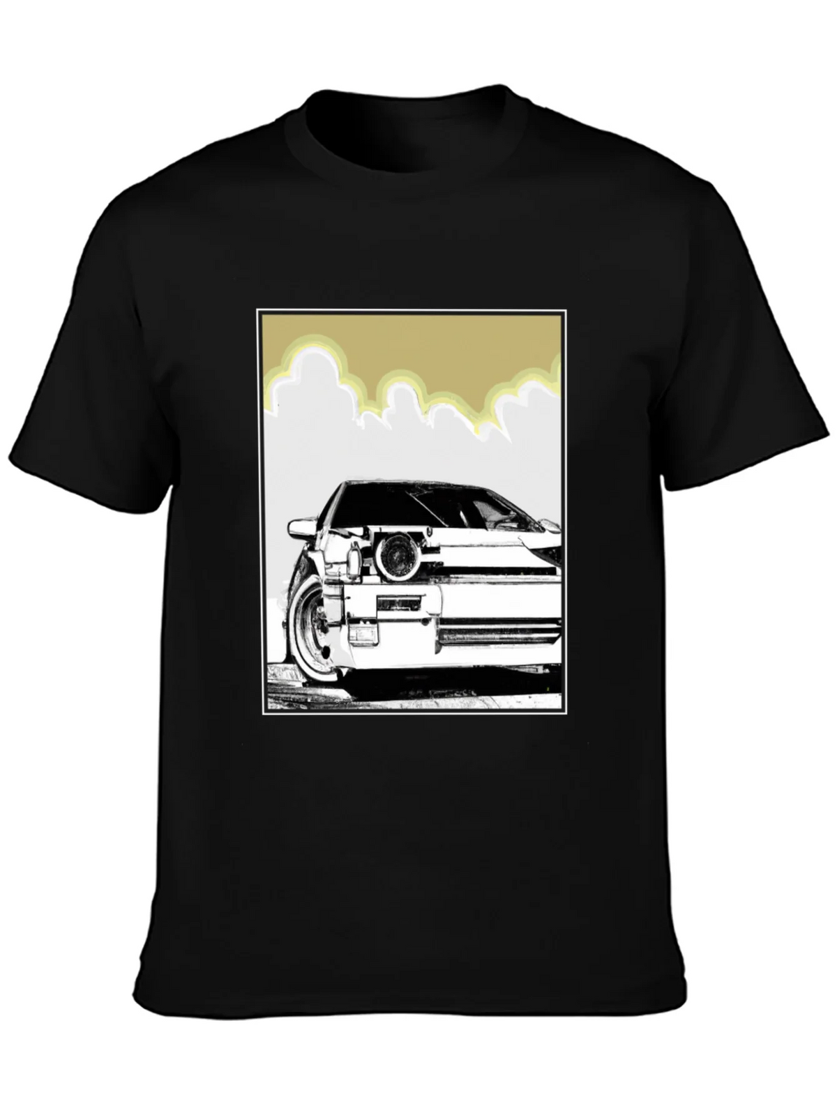 Retro Car Graphic Tee - Drift Style product image 3