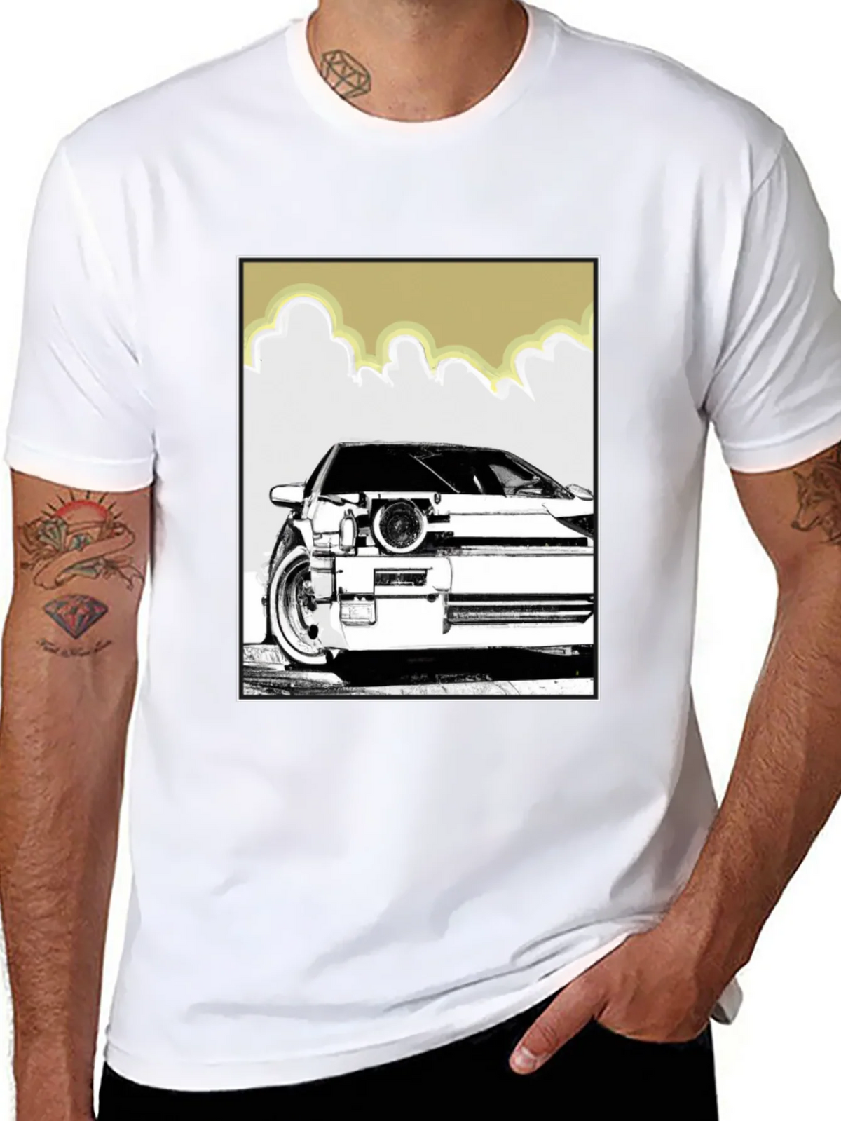 Retro Car Graphic Tee - Drift Style product image 5