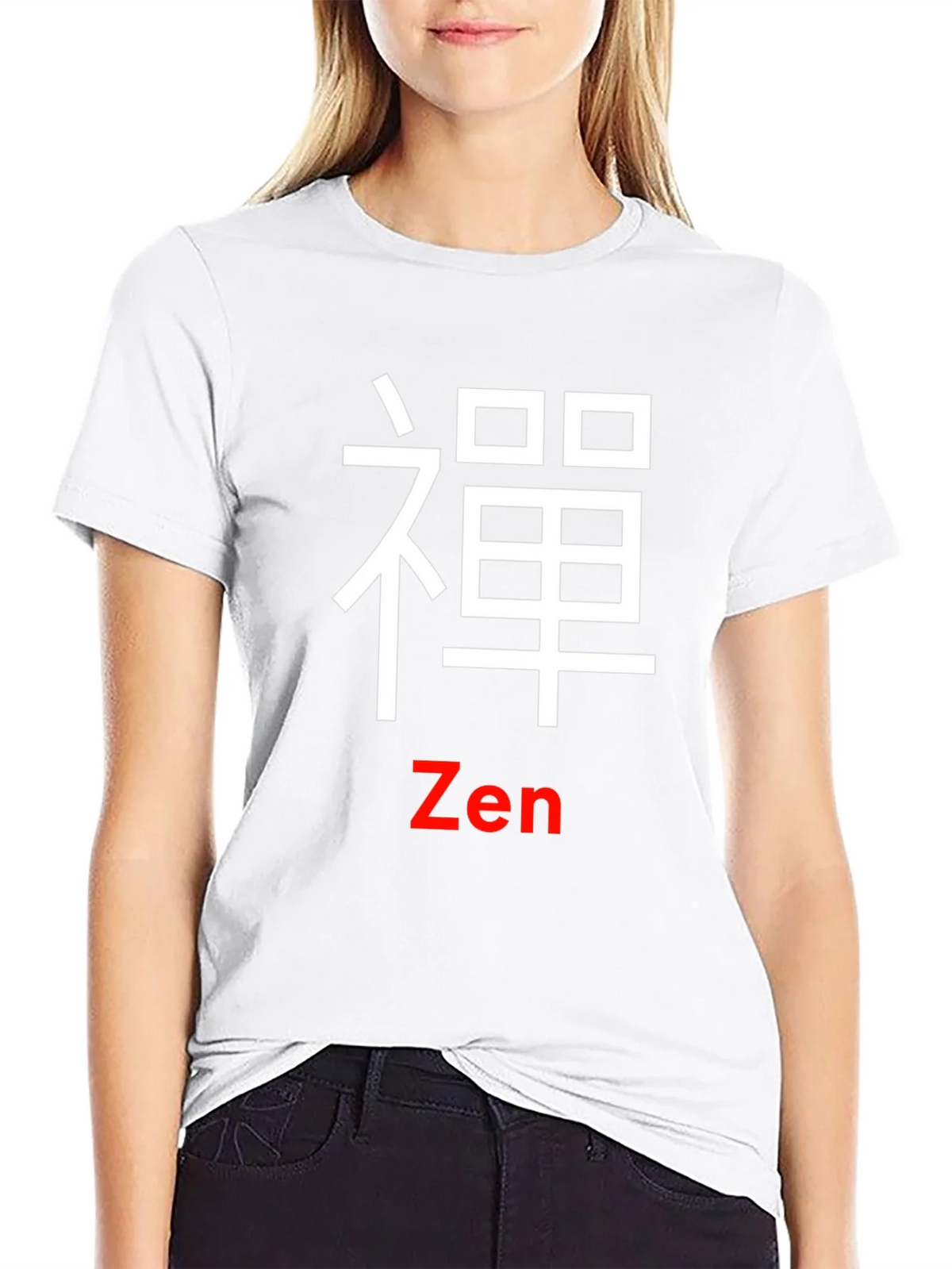 Zen Symbol Black T-Shirt - Casual Unique Design product image 8