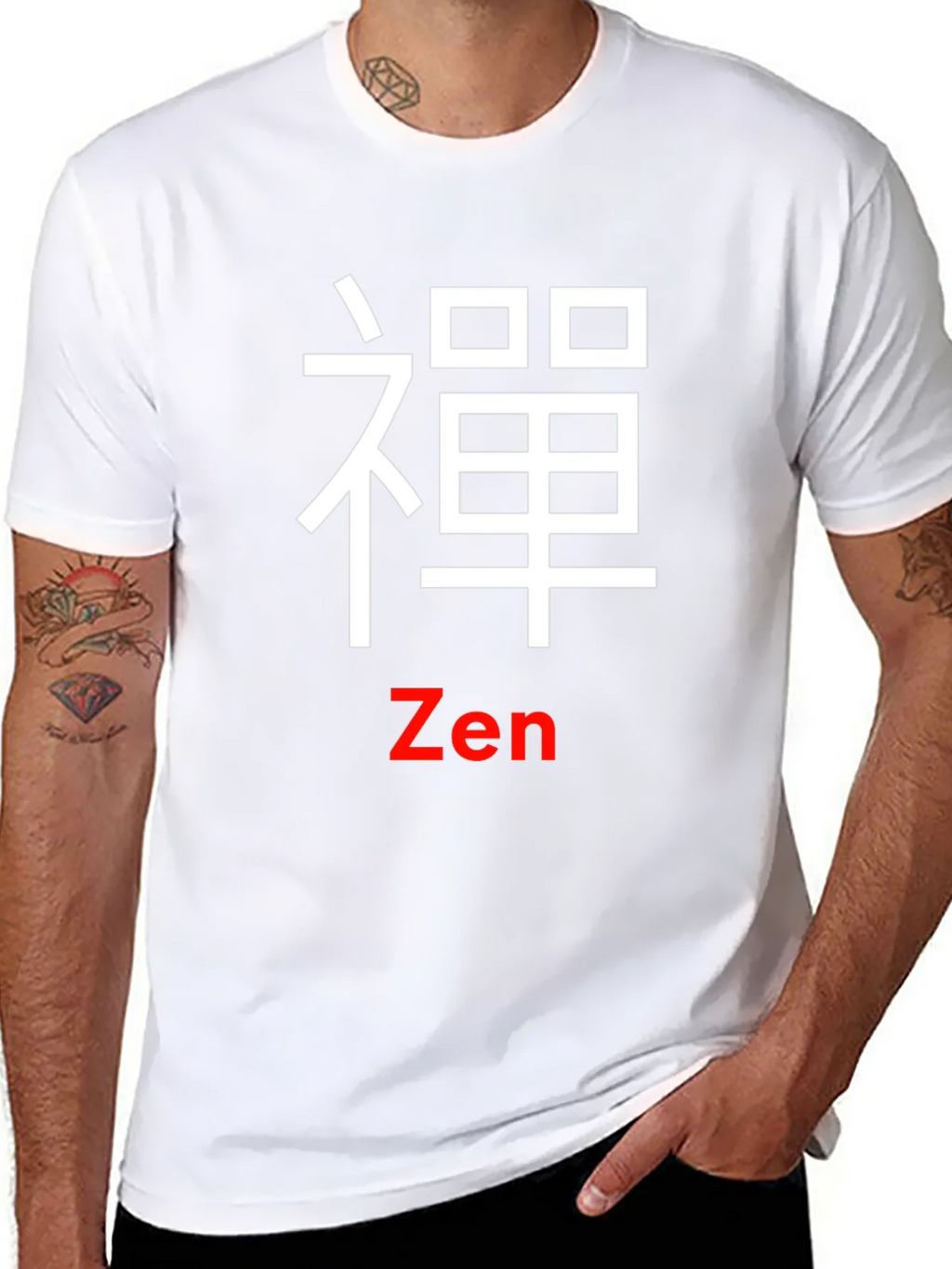 Zen Symbol Black T-Shirt - Casual Unique Design product image 7