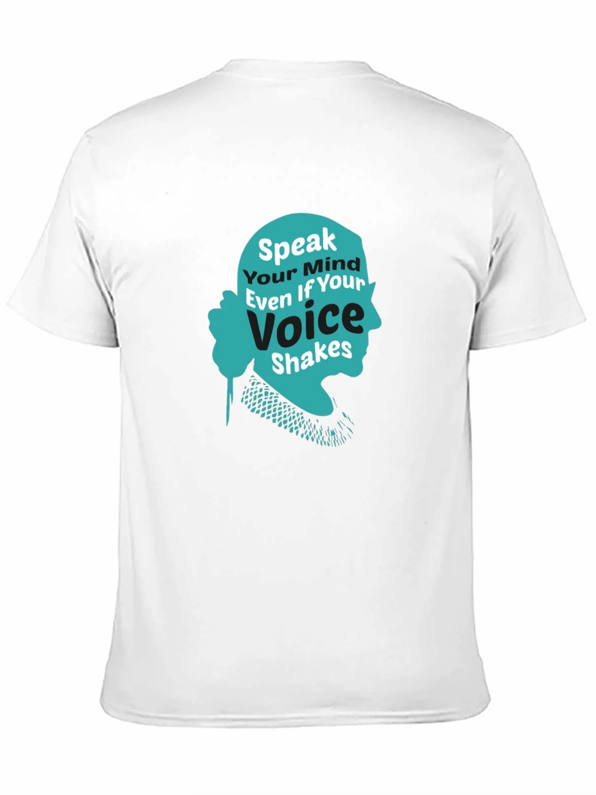 Speak Your Mind T-Shirt - RBG Silhouette product image 8