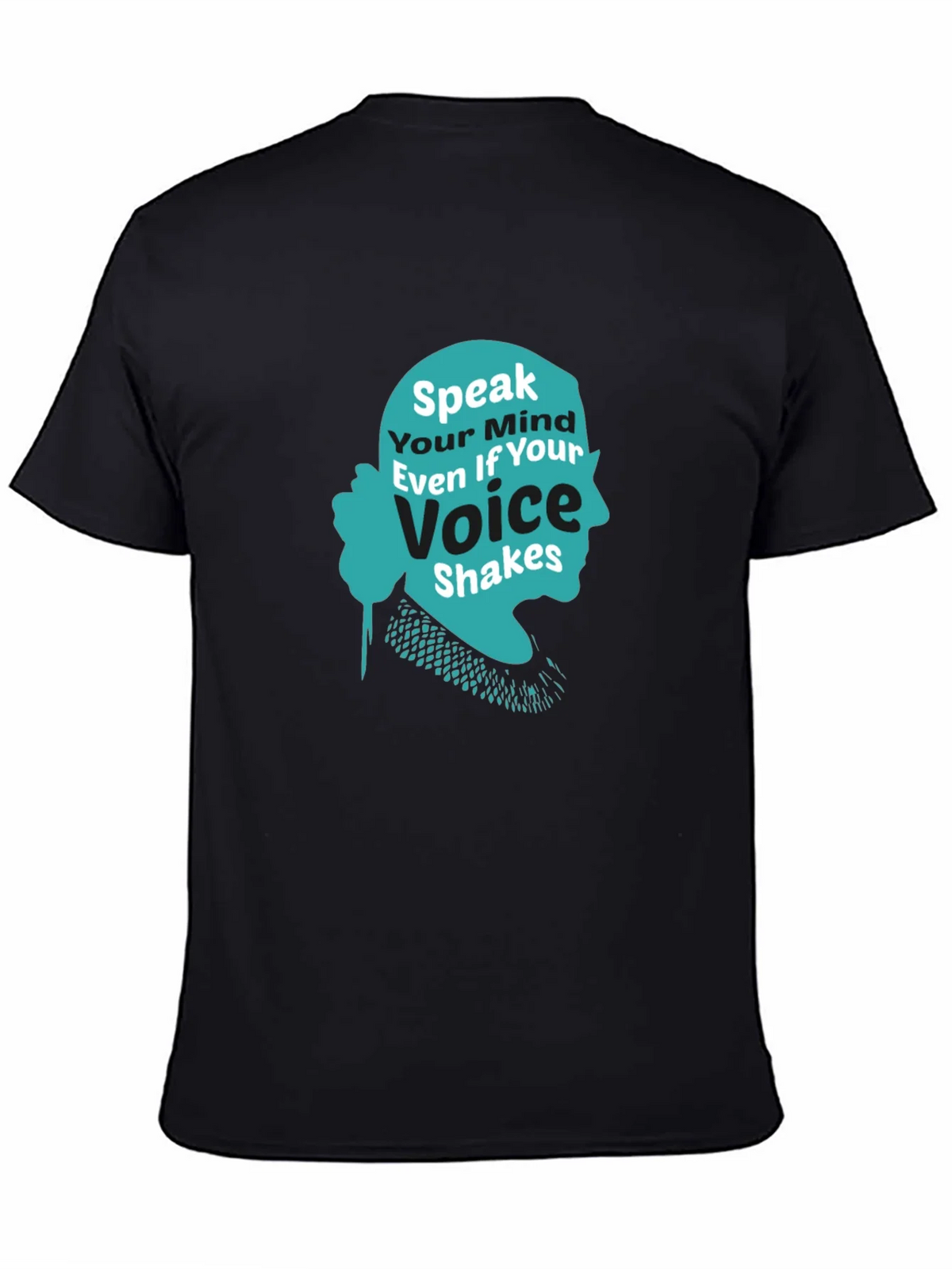 Speak Your Mind T-Shirt - RBG Silhouette product image 3