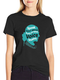 Speak Your Mind T-Shirt - RBG Silhouette product image 1