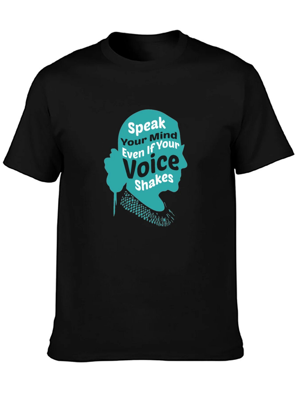 Speak Your Mind T-Shirt - RBG Silhouette product image 2