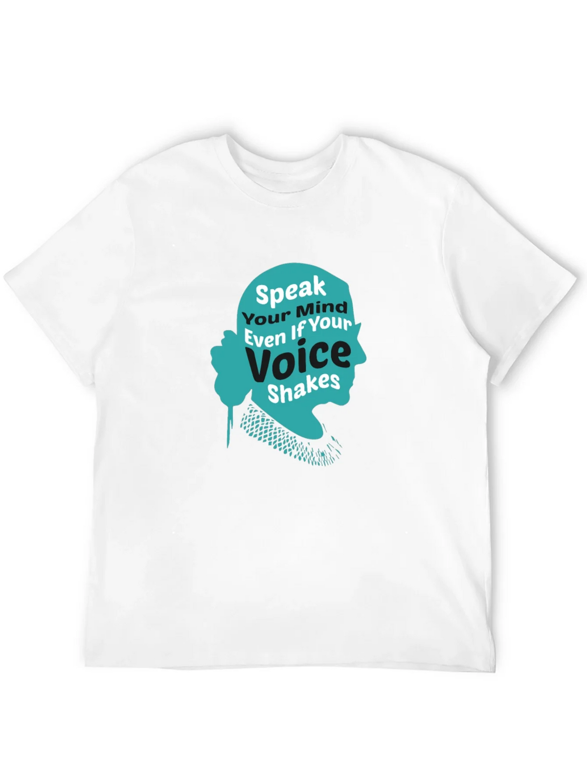Speak Your Mind T-Shirt - RBG Silhouette product image 9