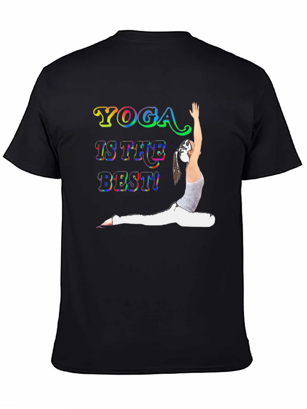 Yoga Is The Best! Graphic T-Shirt product image 1
