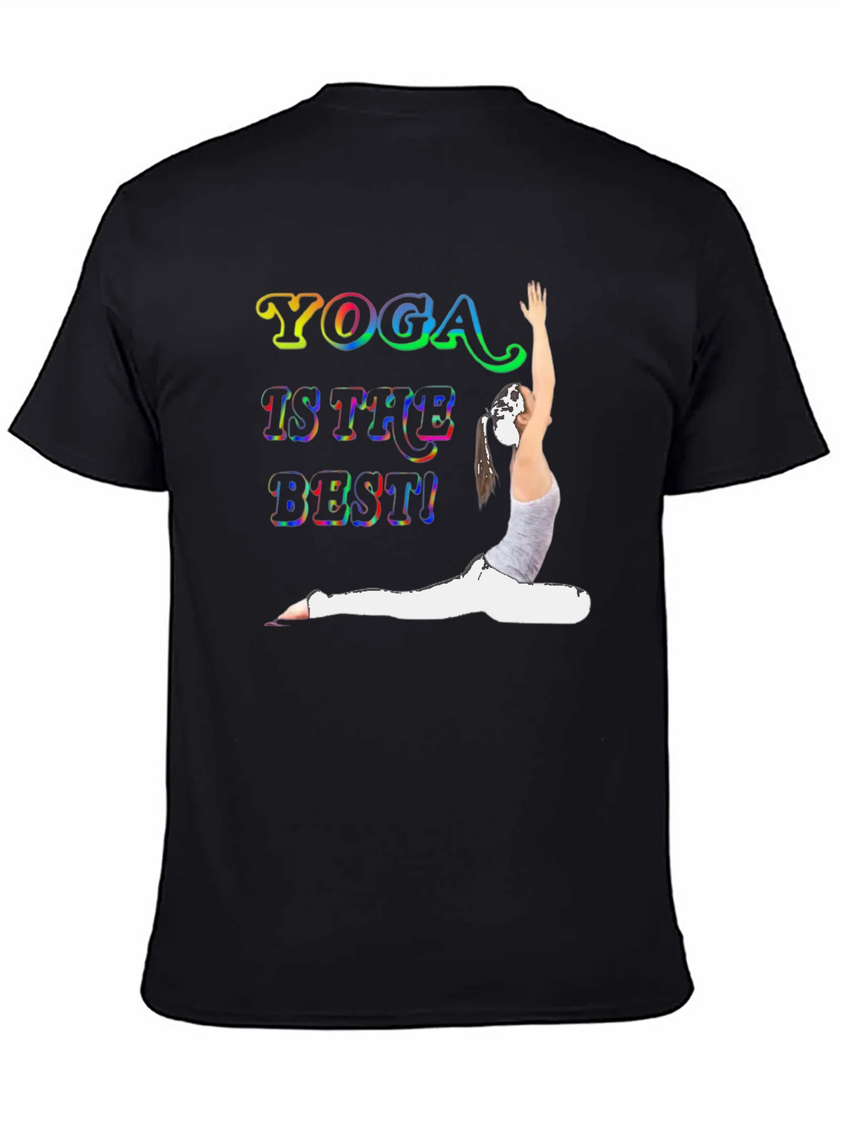 Yoga Is The Best! Graphic T-Shirt product image 1