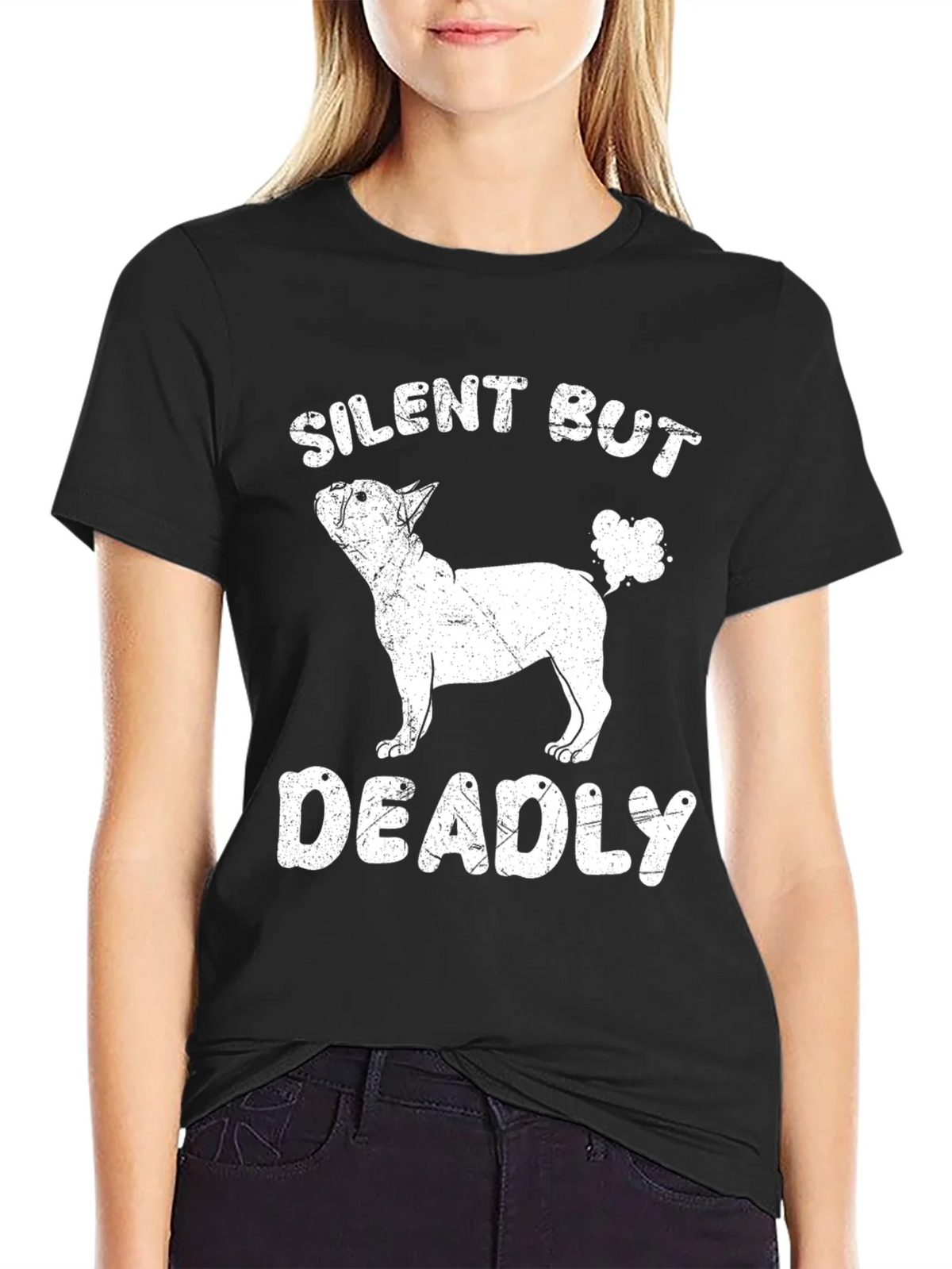 Silent But Deadly Dog T-Shirt - Funny Pet Lover Tee product image 2