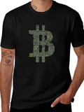 Bitcoin Word Art Graphic T-Shirt product image 1