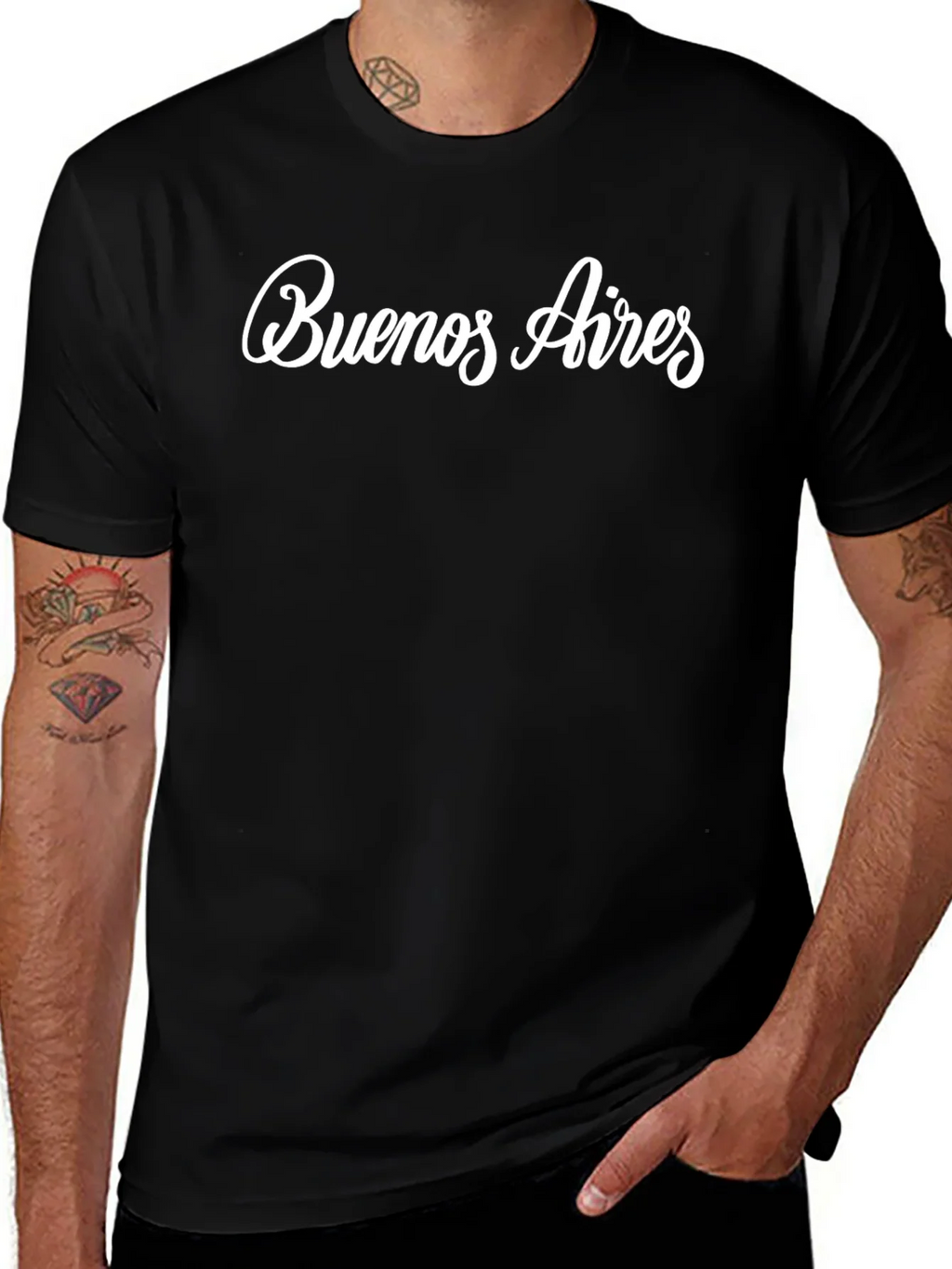 Buenos Aires Black Graphic Tee product image 1