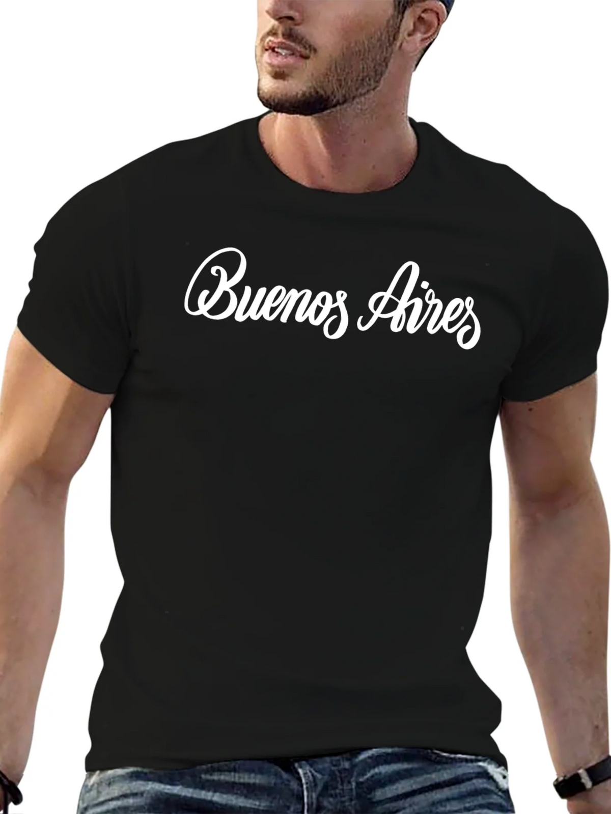 Buenos Aires Black Graphic Tee product image 6