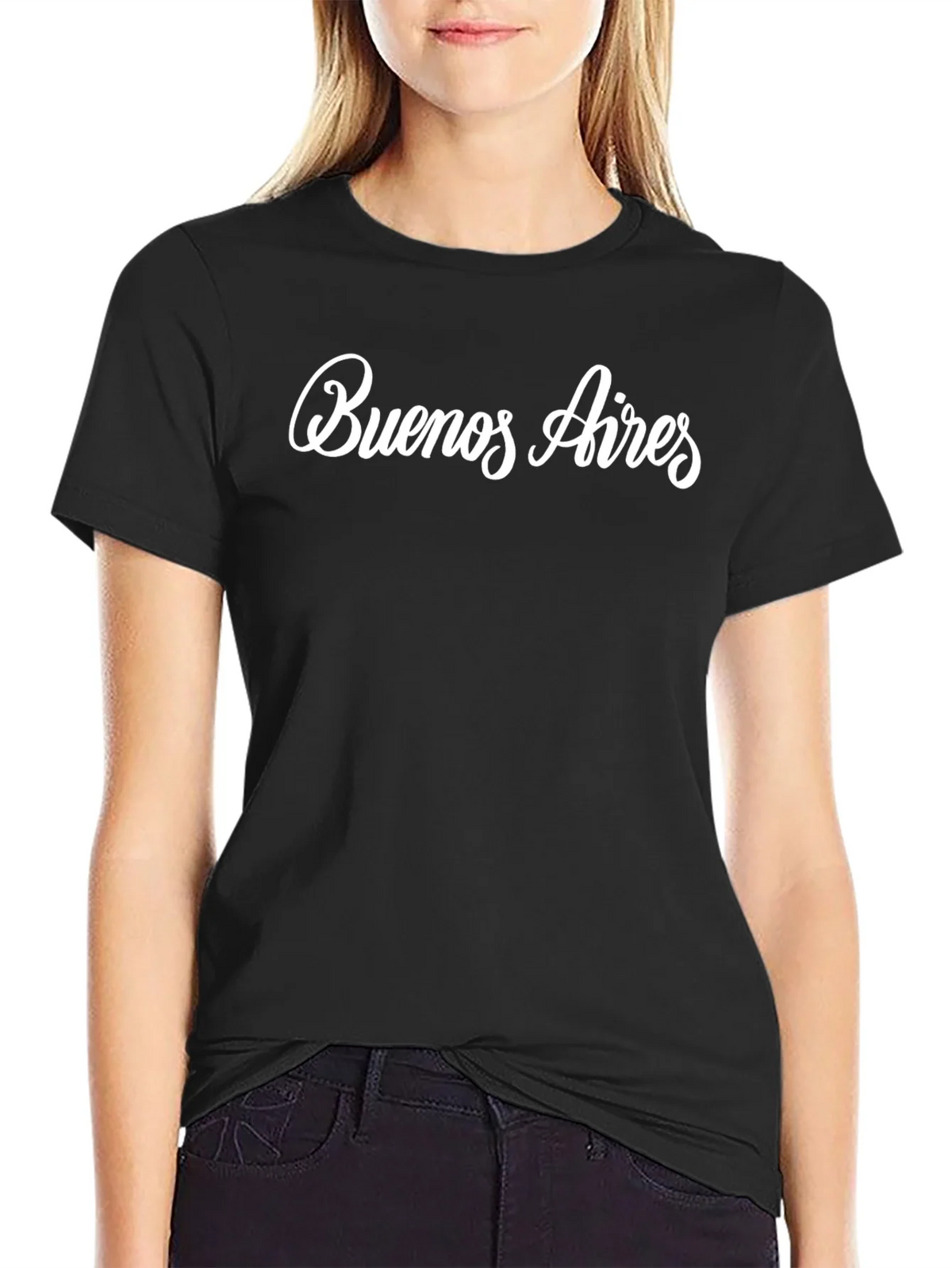 Buenos Aires Black Graphic Tee product image 2