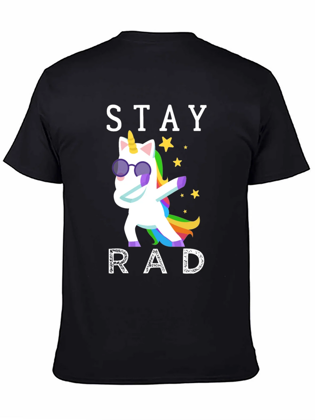 Stay Rad Unicorn Graphic T-Shirt product image 4