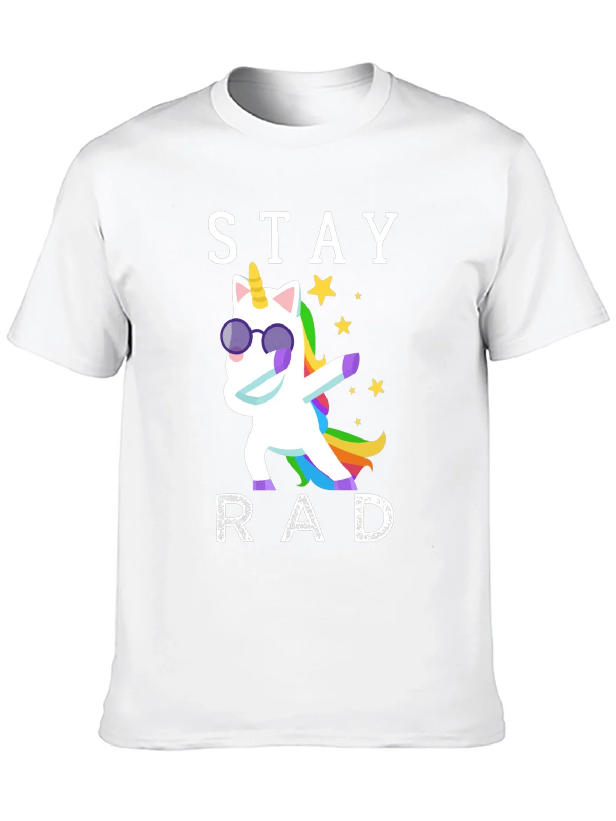 Stay Rad Unicorn Graphic T-Shirt product image 9