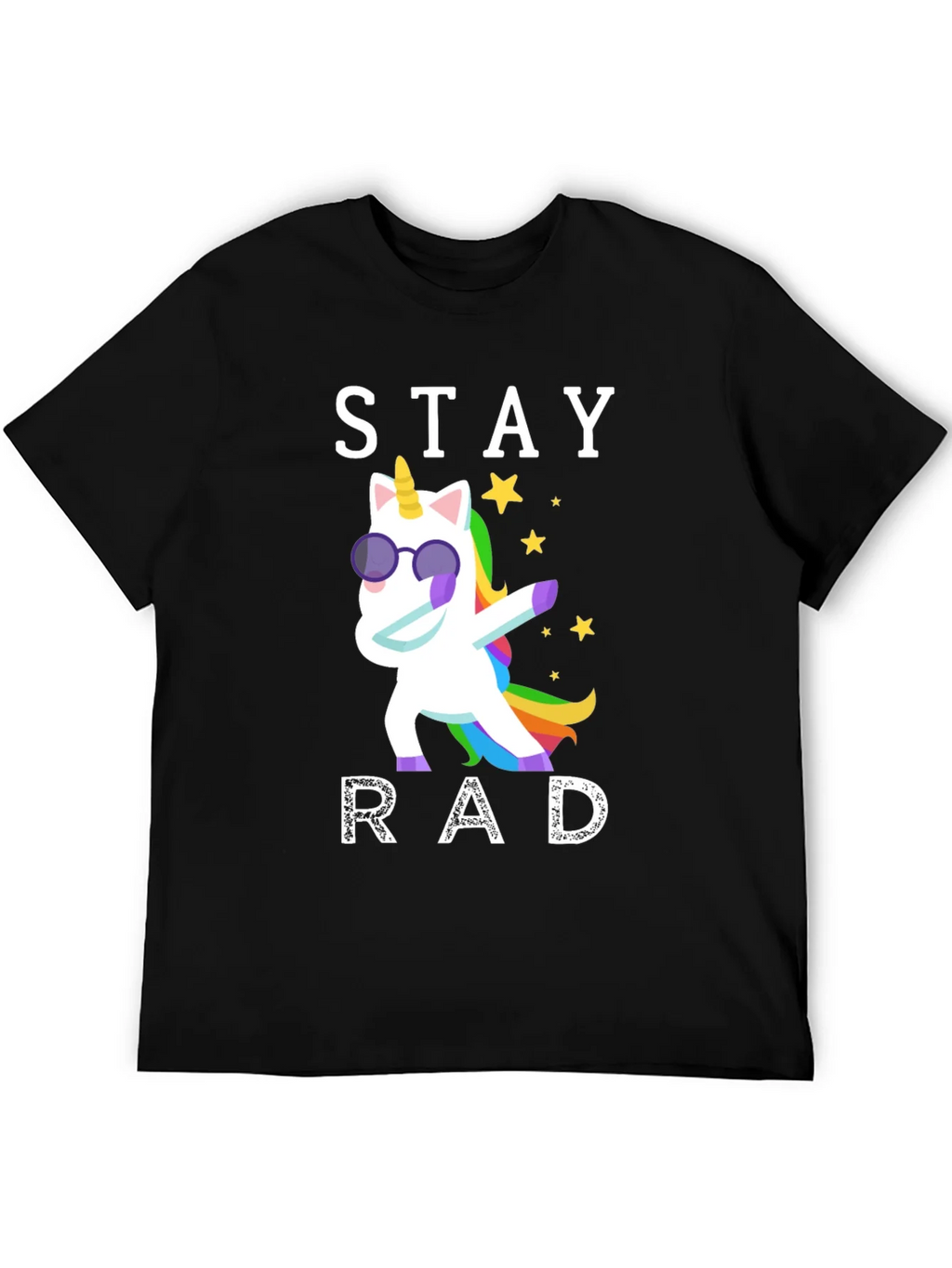 Stay Rad Unicorn Graphic T-Shirt product image 5
