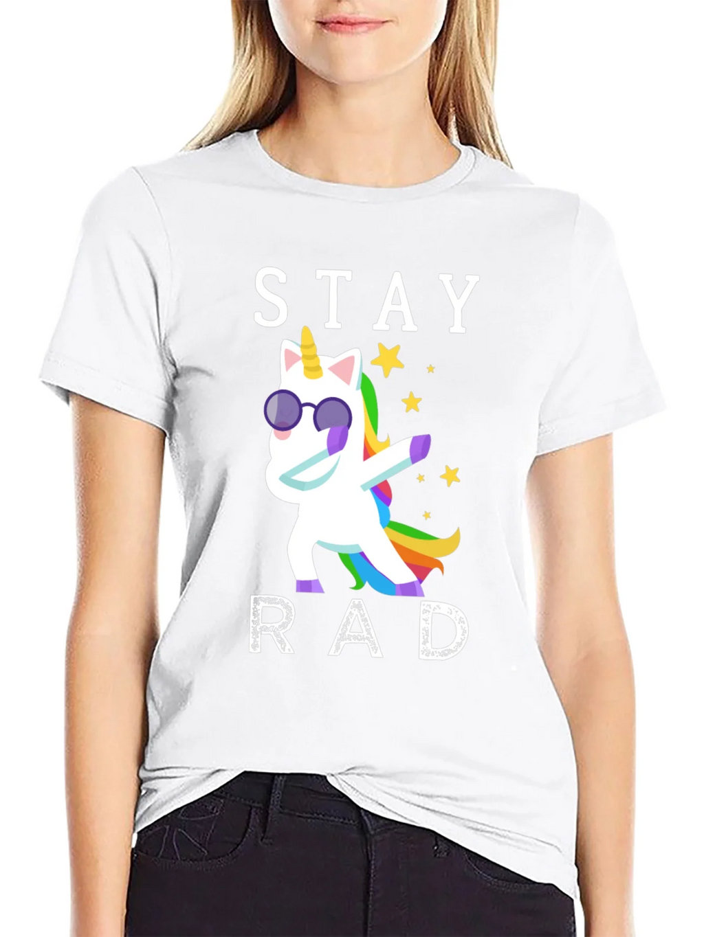 Stay Rad Unicorn Graphic T-Shirt product image 8