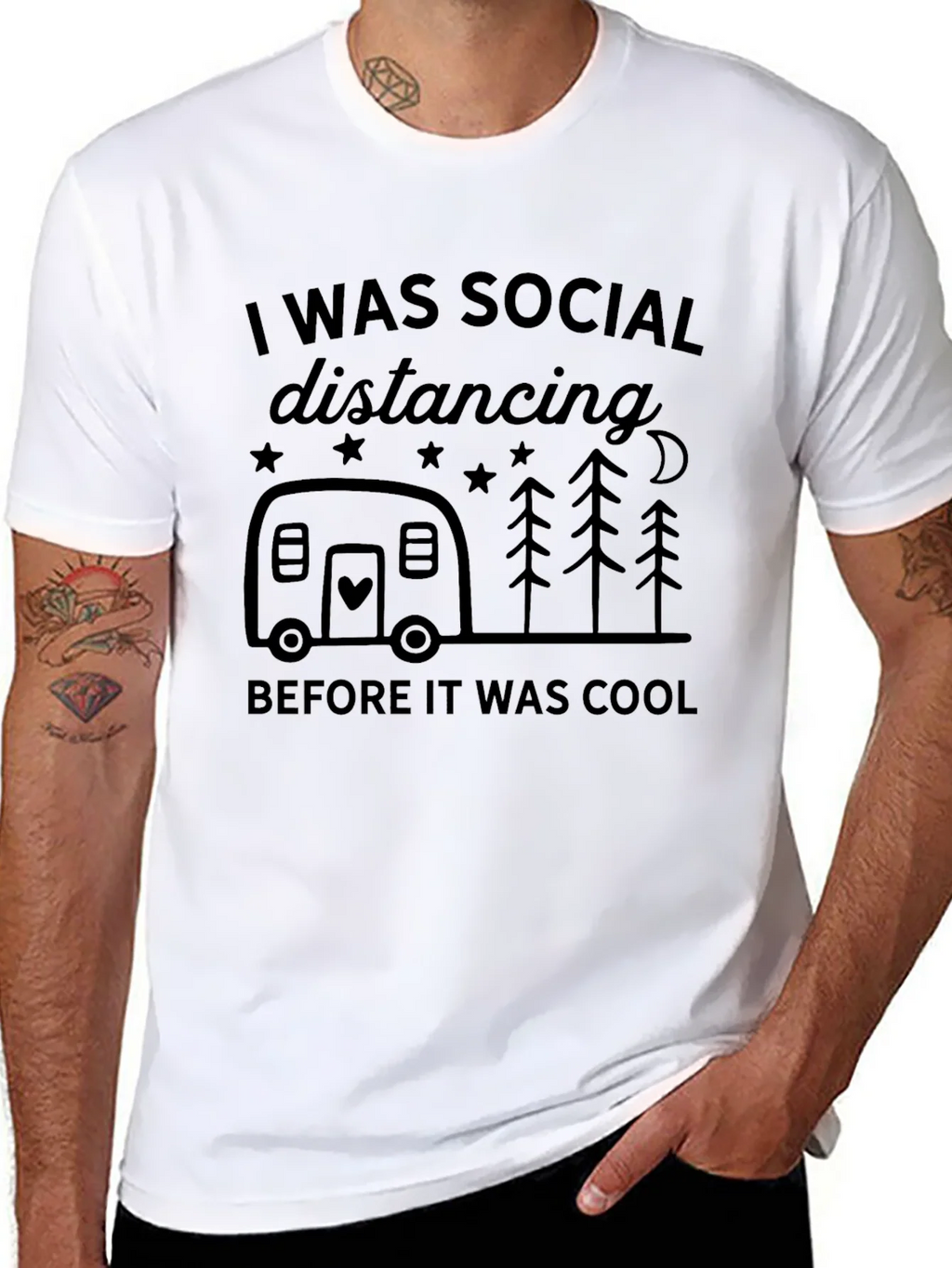 Social Distancing Camper Tee product image 7